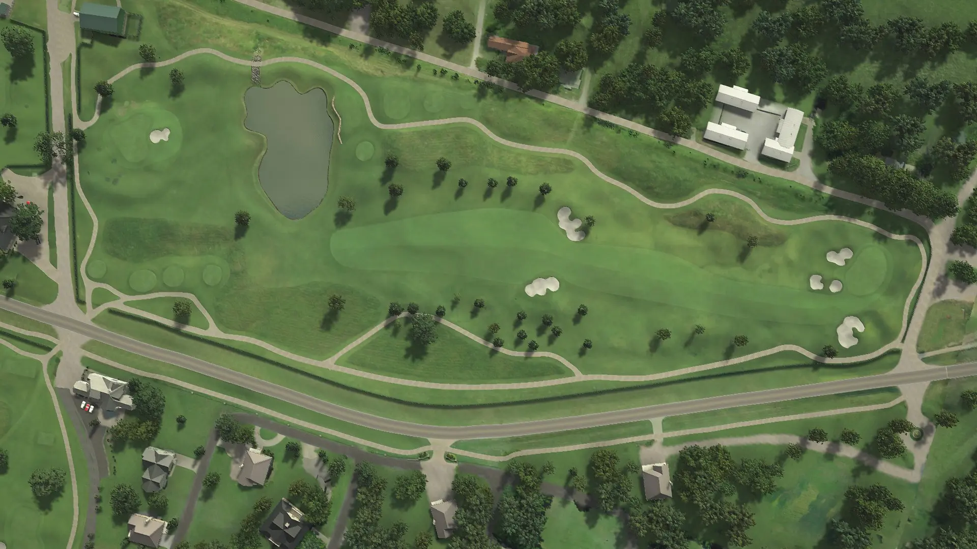 Hole 16 at Shangri-La GC, Heritage & Legends