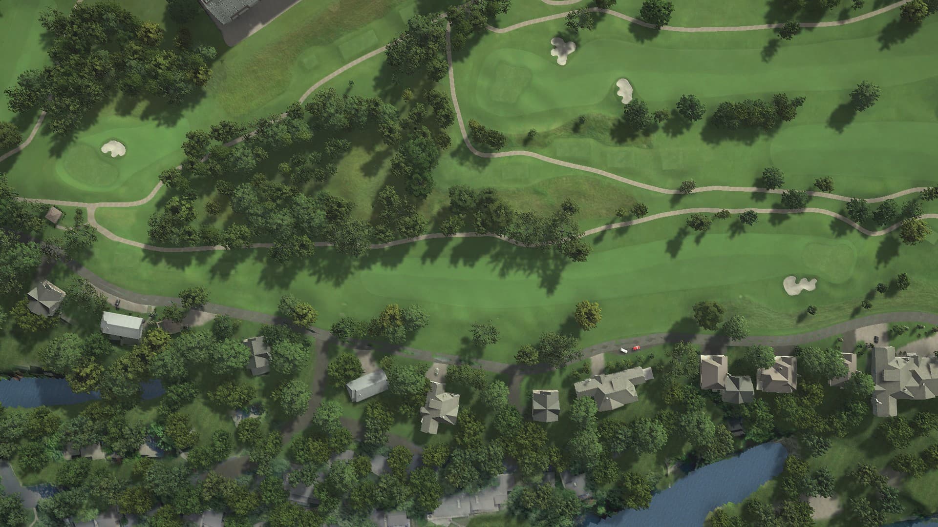 Hole 3 at Shangri-La GC, Legends & Champions
