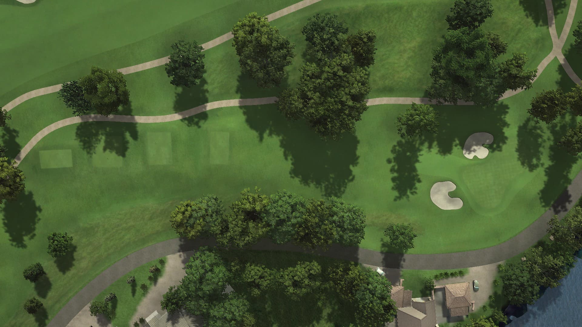 Hole 4 at Shangri-La GC, Legends & Champions