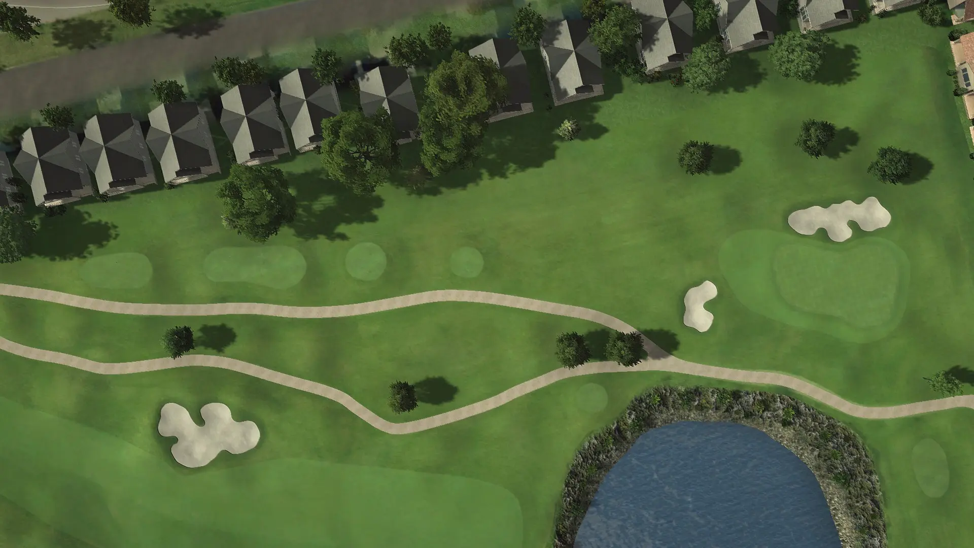 Hole 11 at Shangri-La GC, Legends & Champions