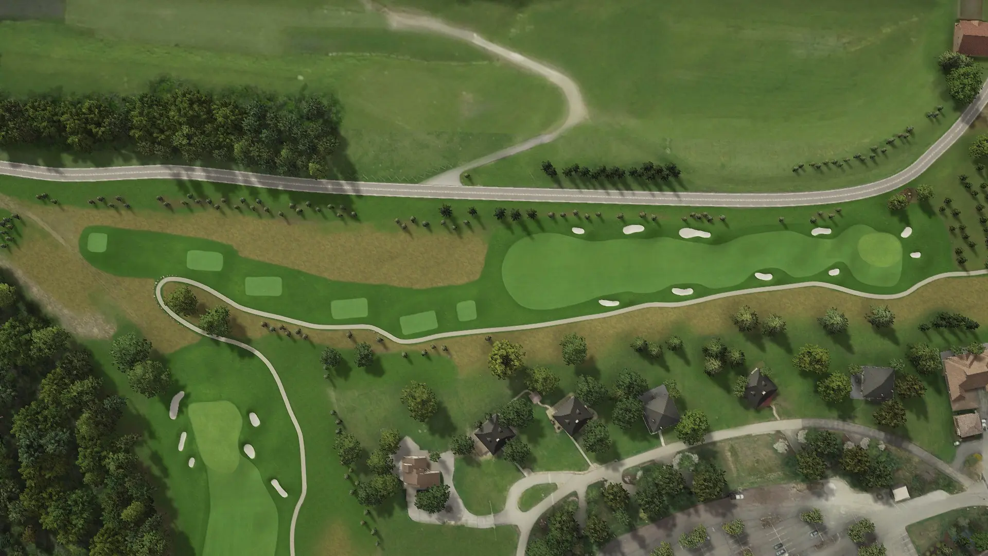 Hole 2 at Nemacolin - Shepherd's Rock