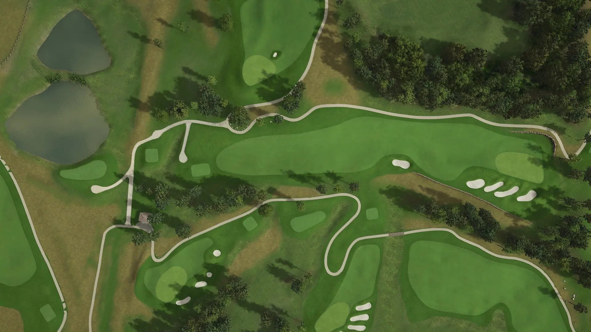 Hole 17 at Nemacolin - Shepherd's Rock