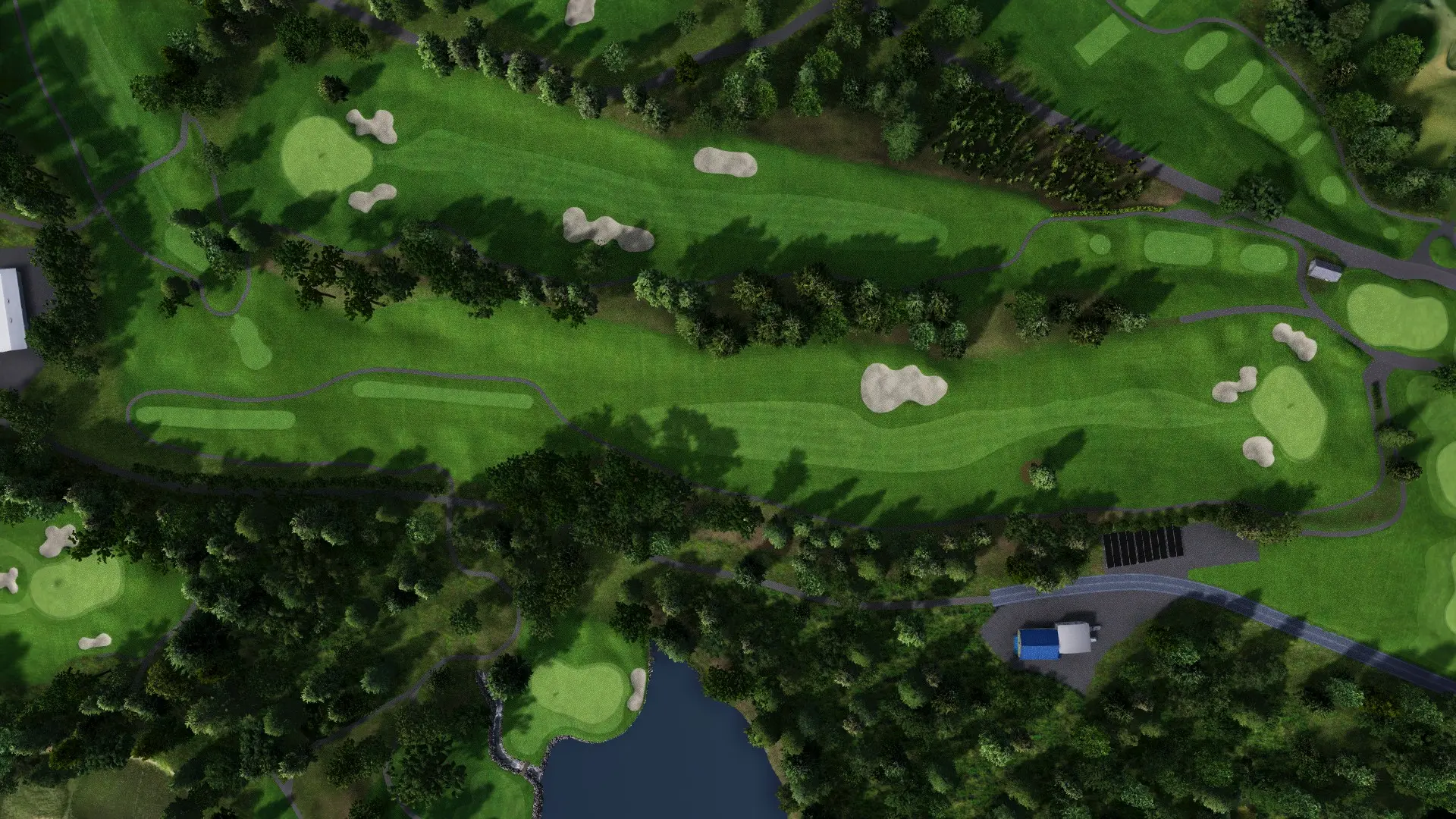 Hole 18 at Shishido Hills Country Club - West Course