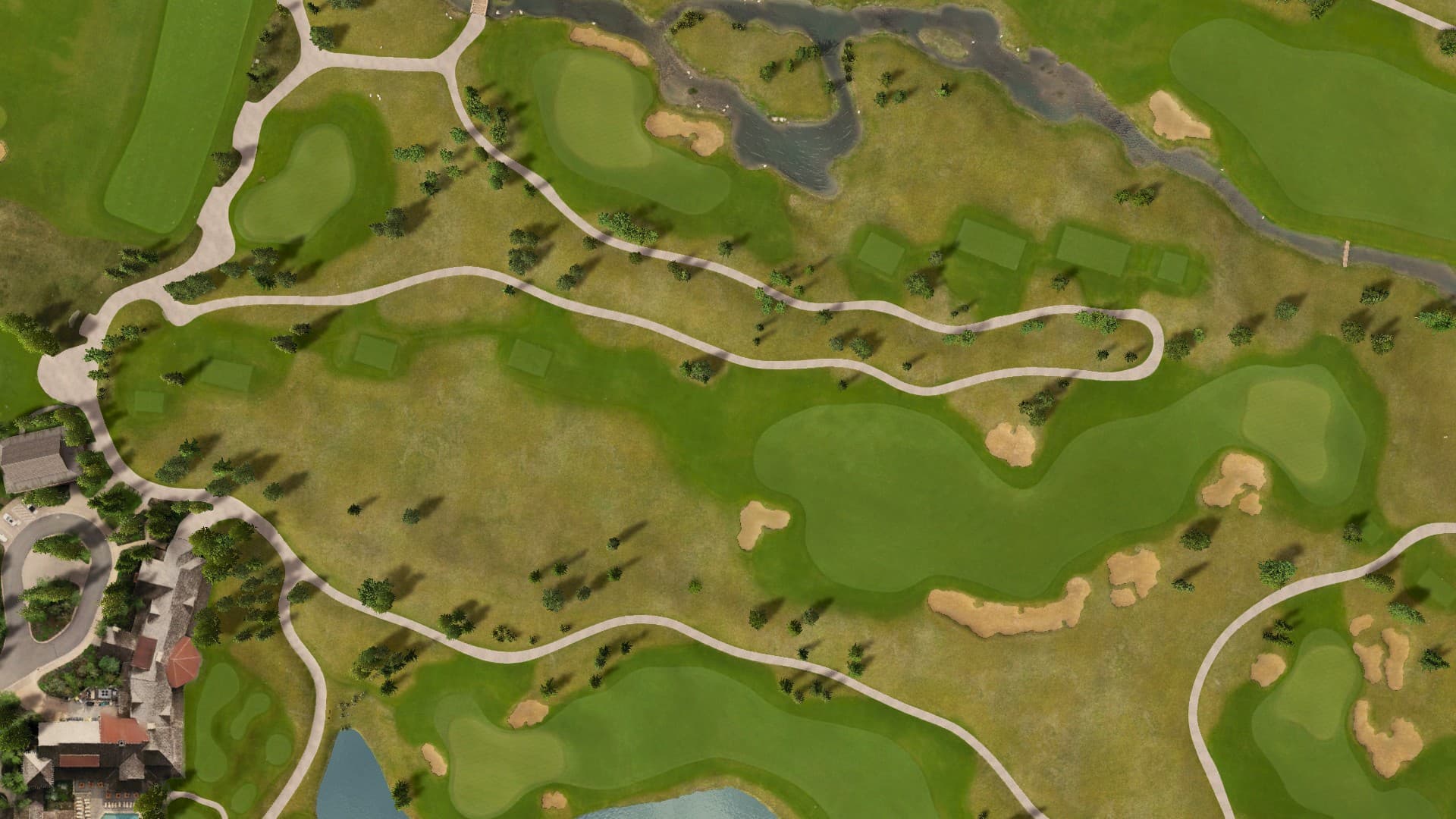 Hole 1 at Shooting Star