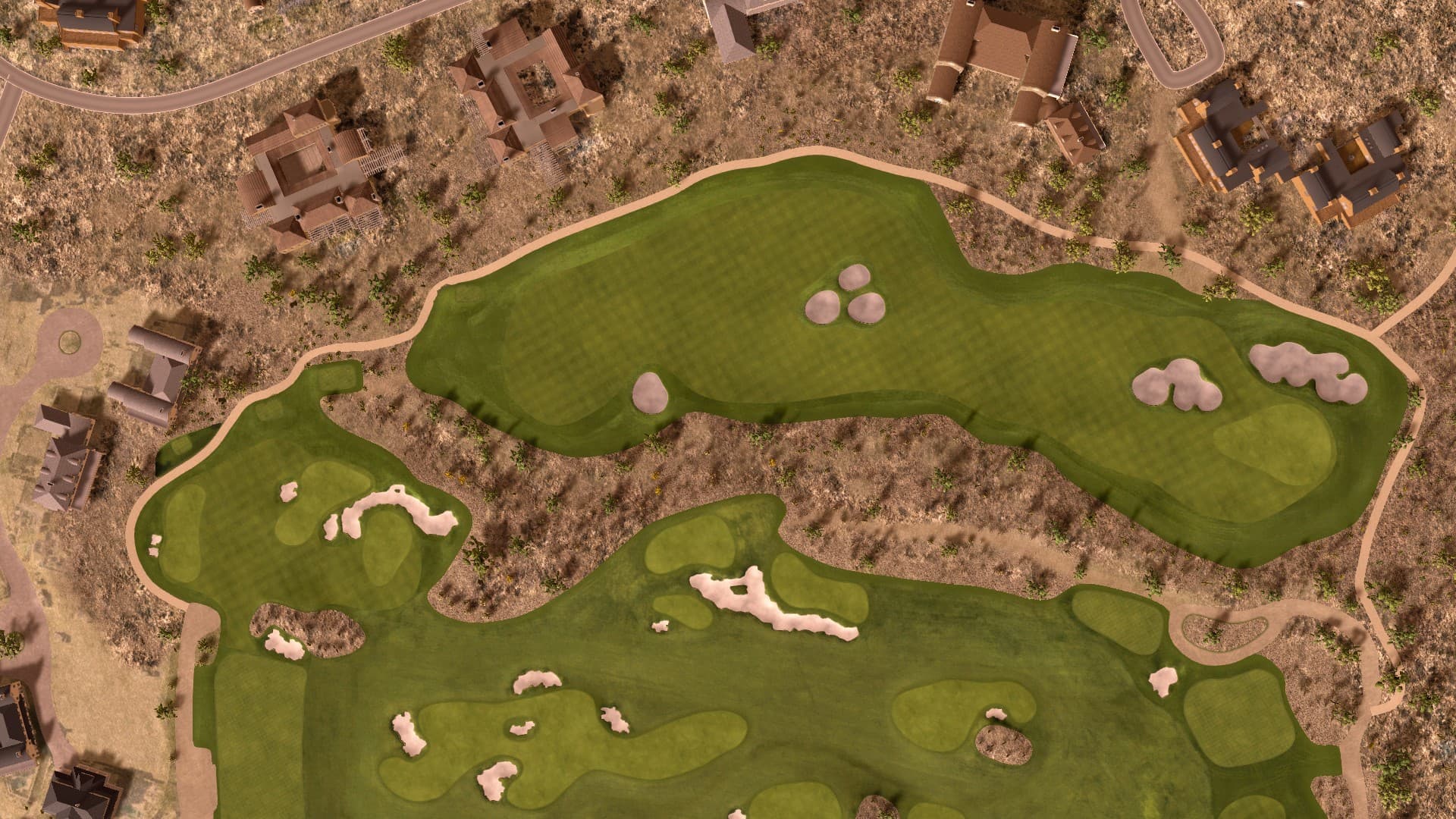 Hole 1 at Silverleaf Club
