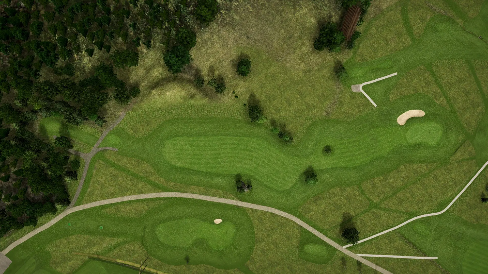 Hole 10 at Skerike Golfklubb