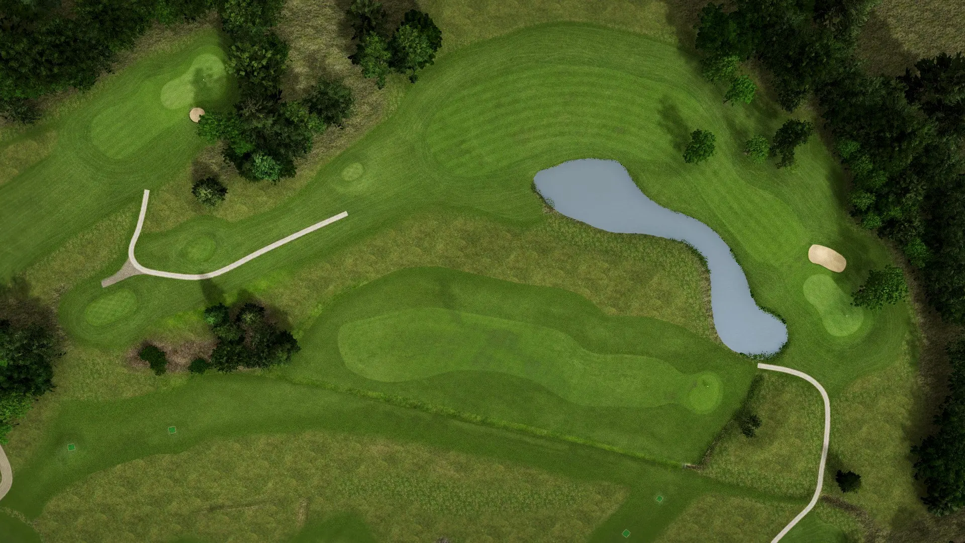 Hole 15 at Skerike Golfklubb