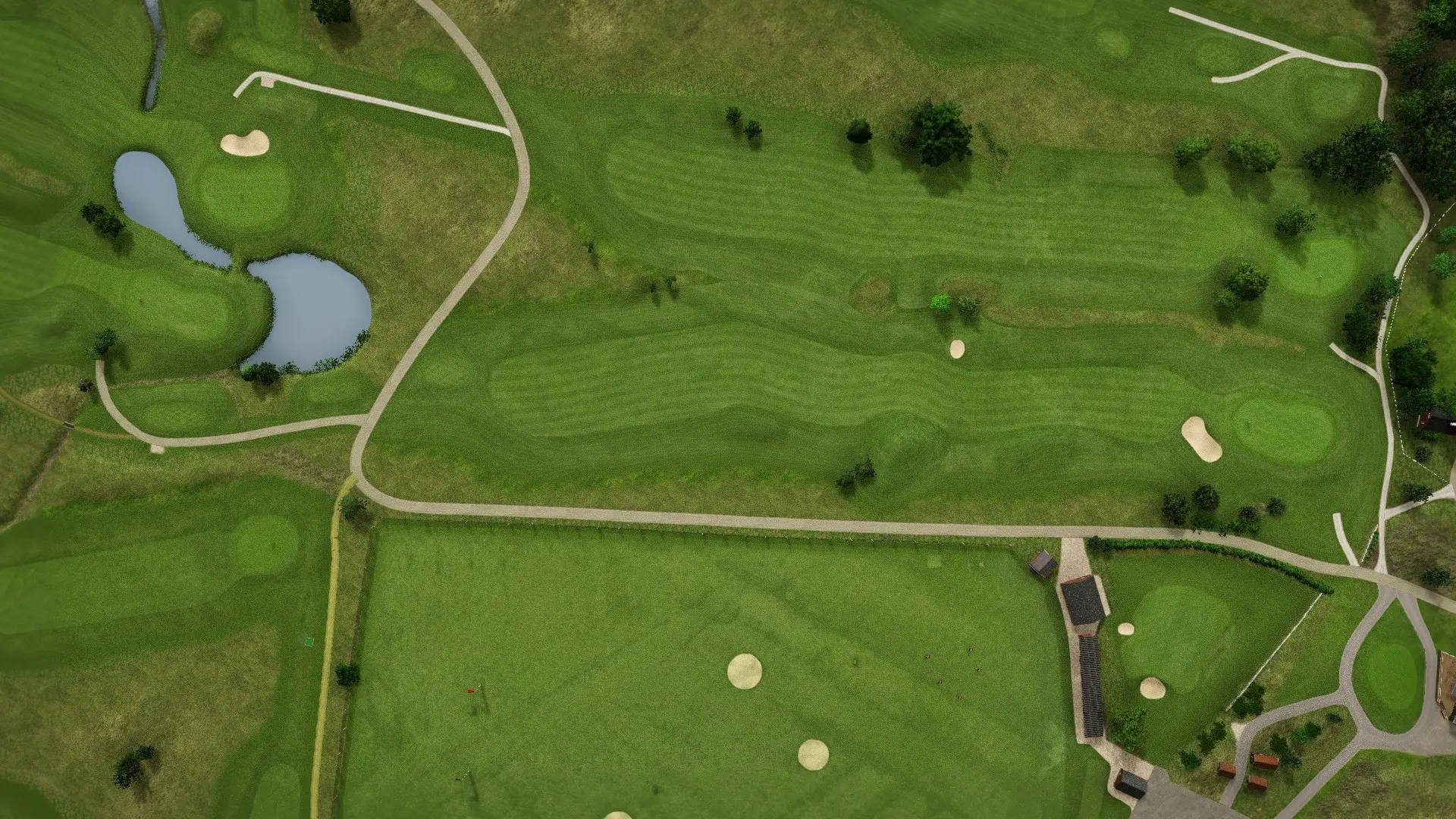 Hole 18 at Skerike Golfklubb