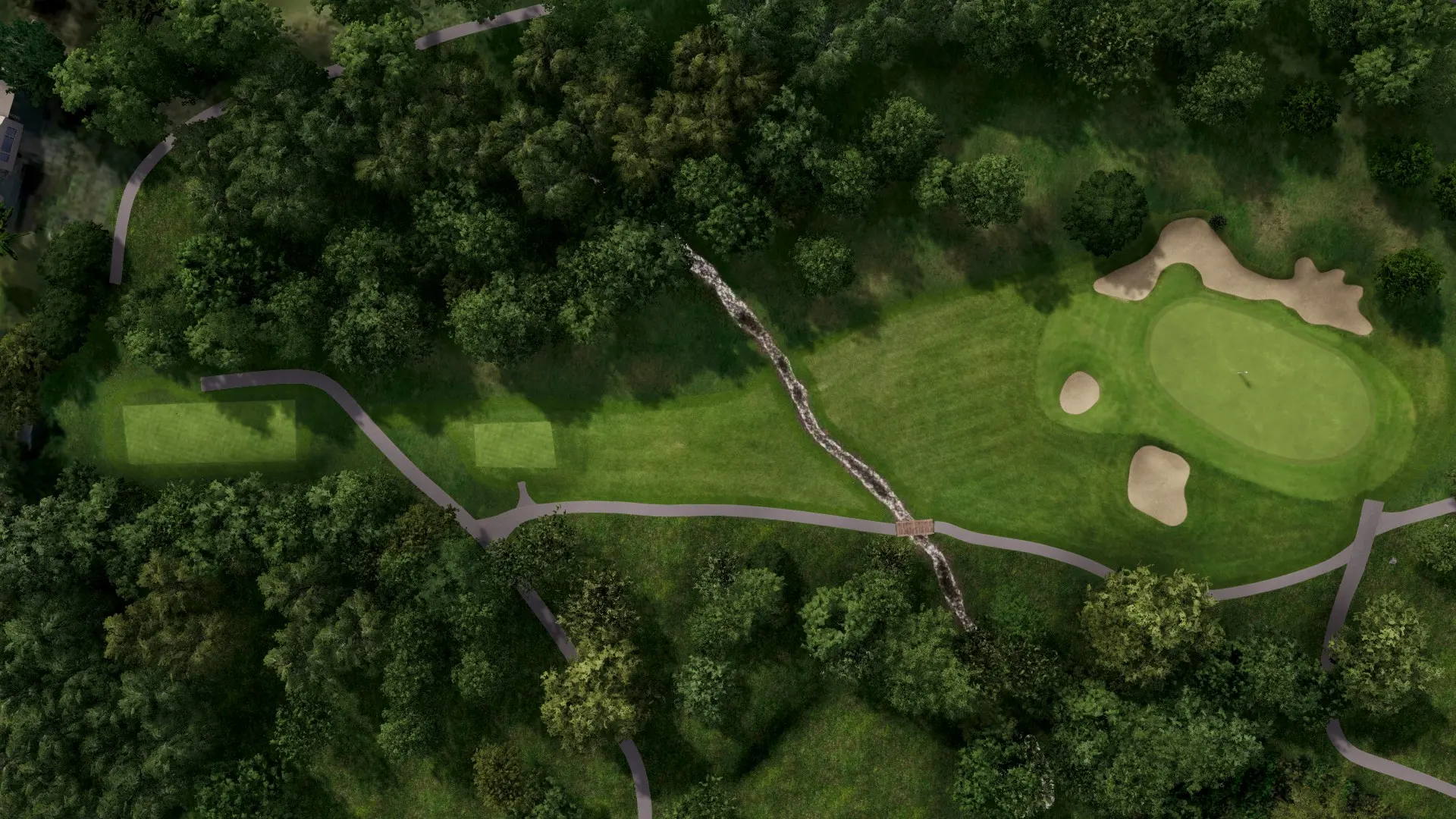 Hole 4 at Sola GK - Forus