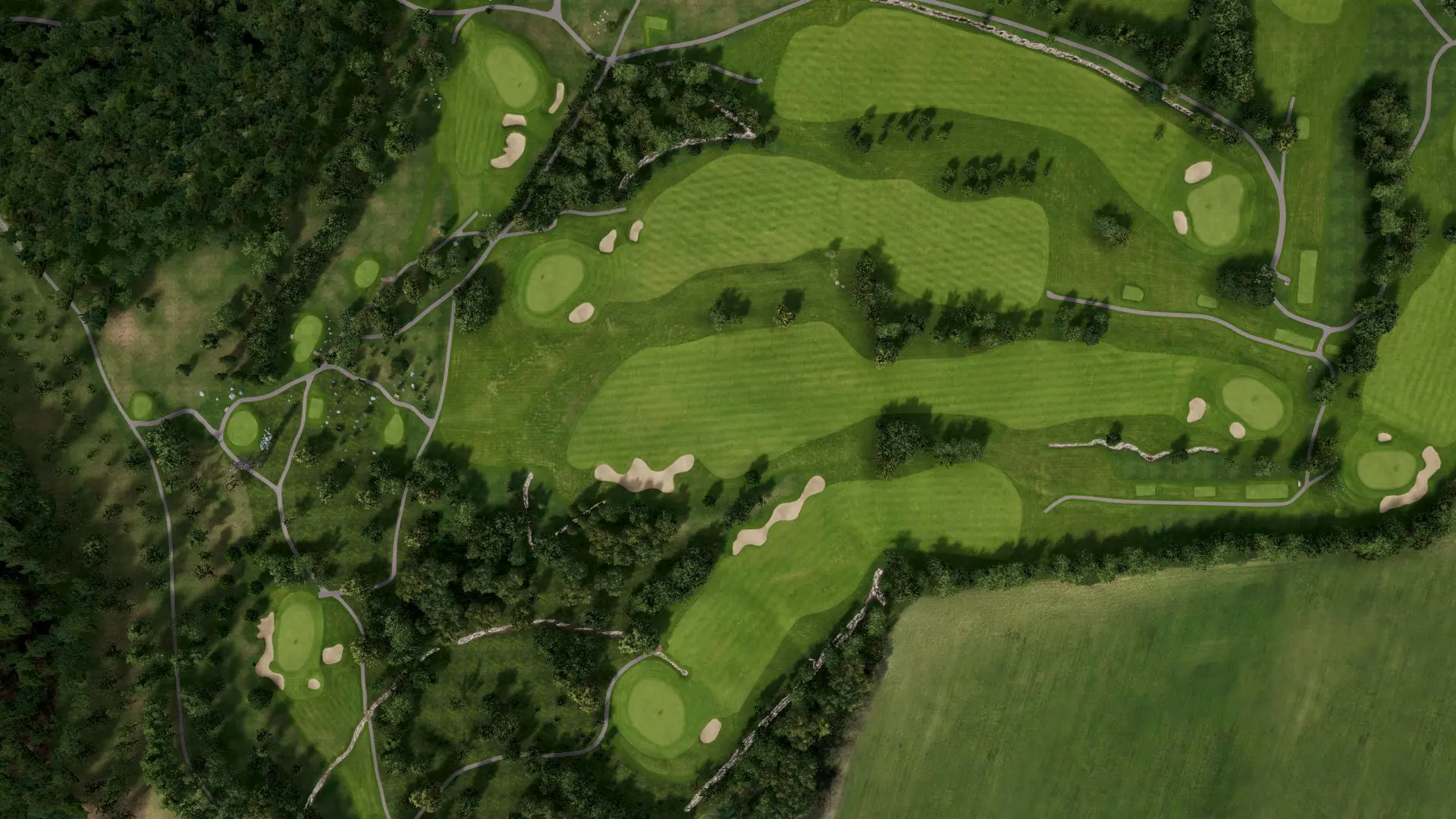 Hole 5 at Sola GK - Forus