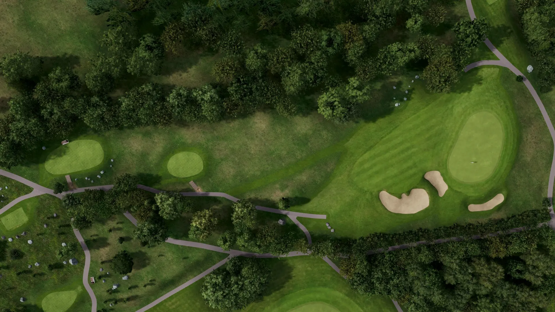 Hole 7 at Sola GK - Forus