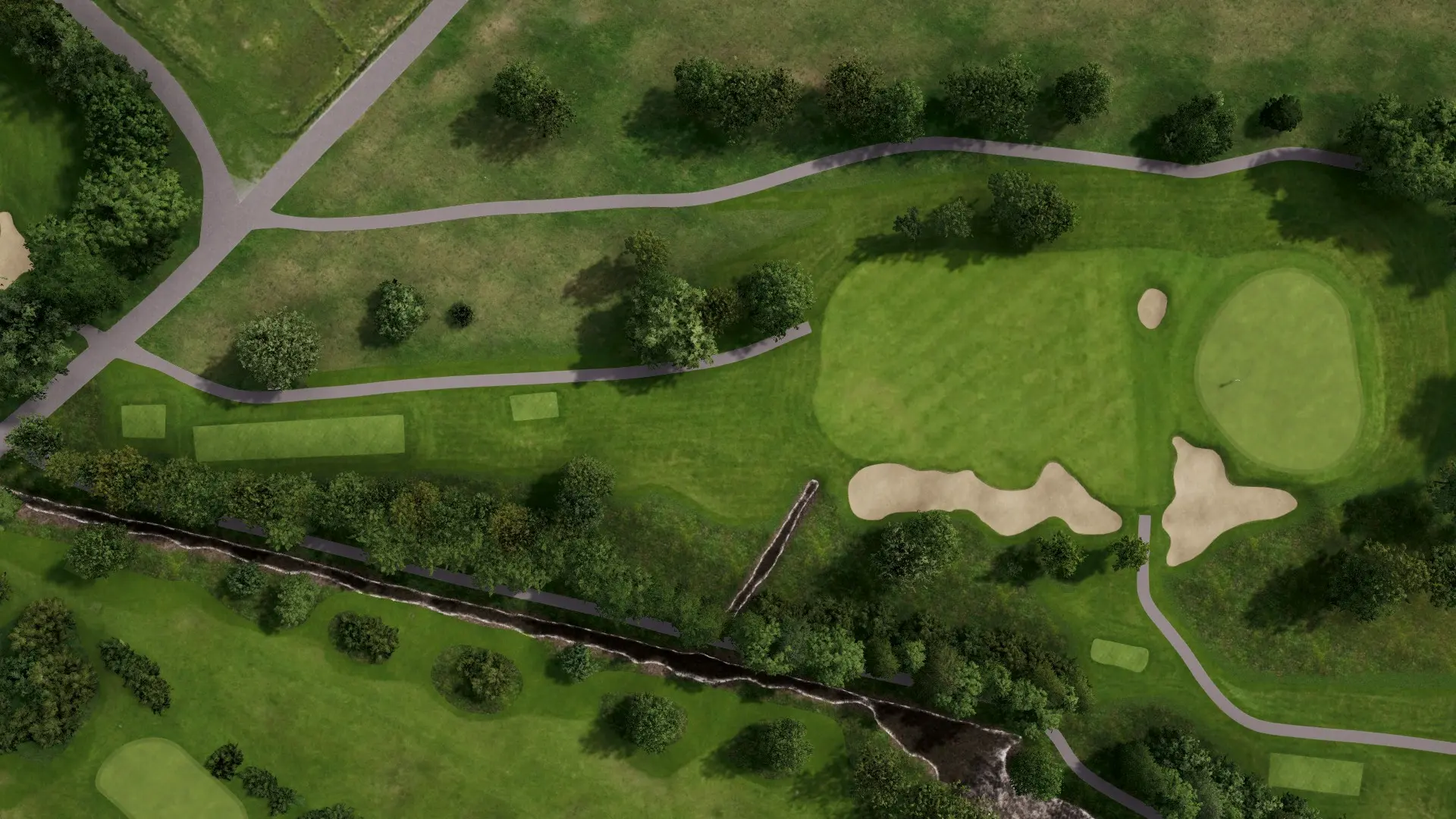 Hole 11 at Sola GK - Forus