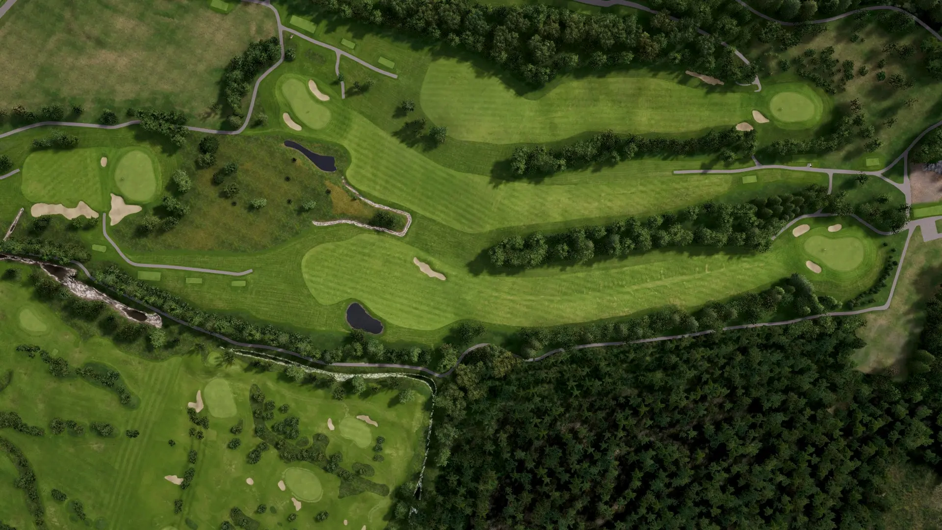 Hole 12 at Sola GK - Forus