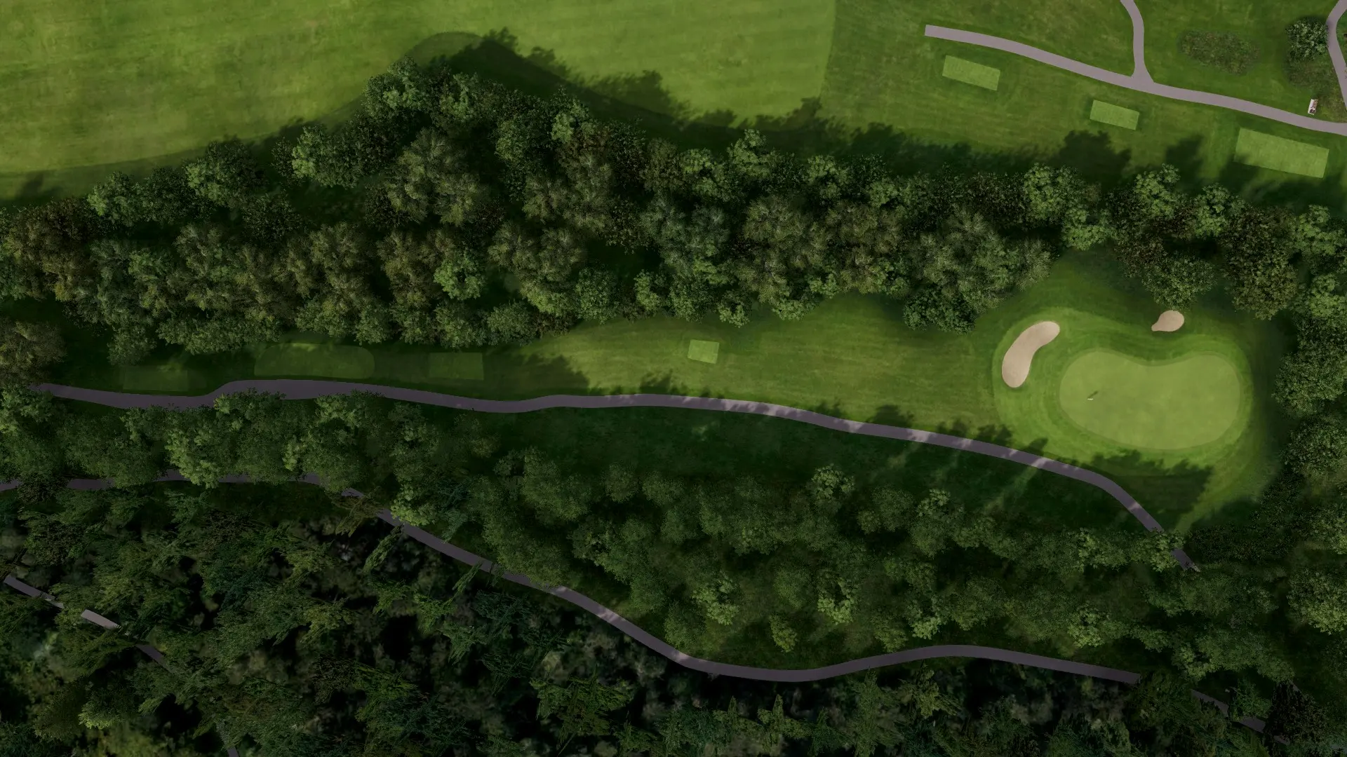 Hole 17 at Sola GK - Forus