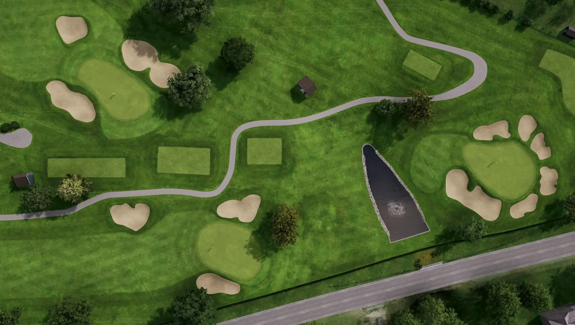 Hole 16 at The Springhaven Club