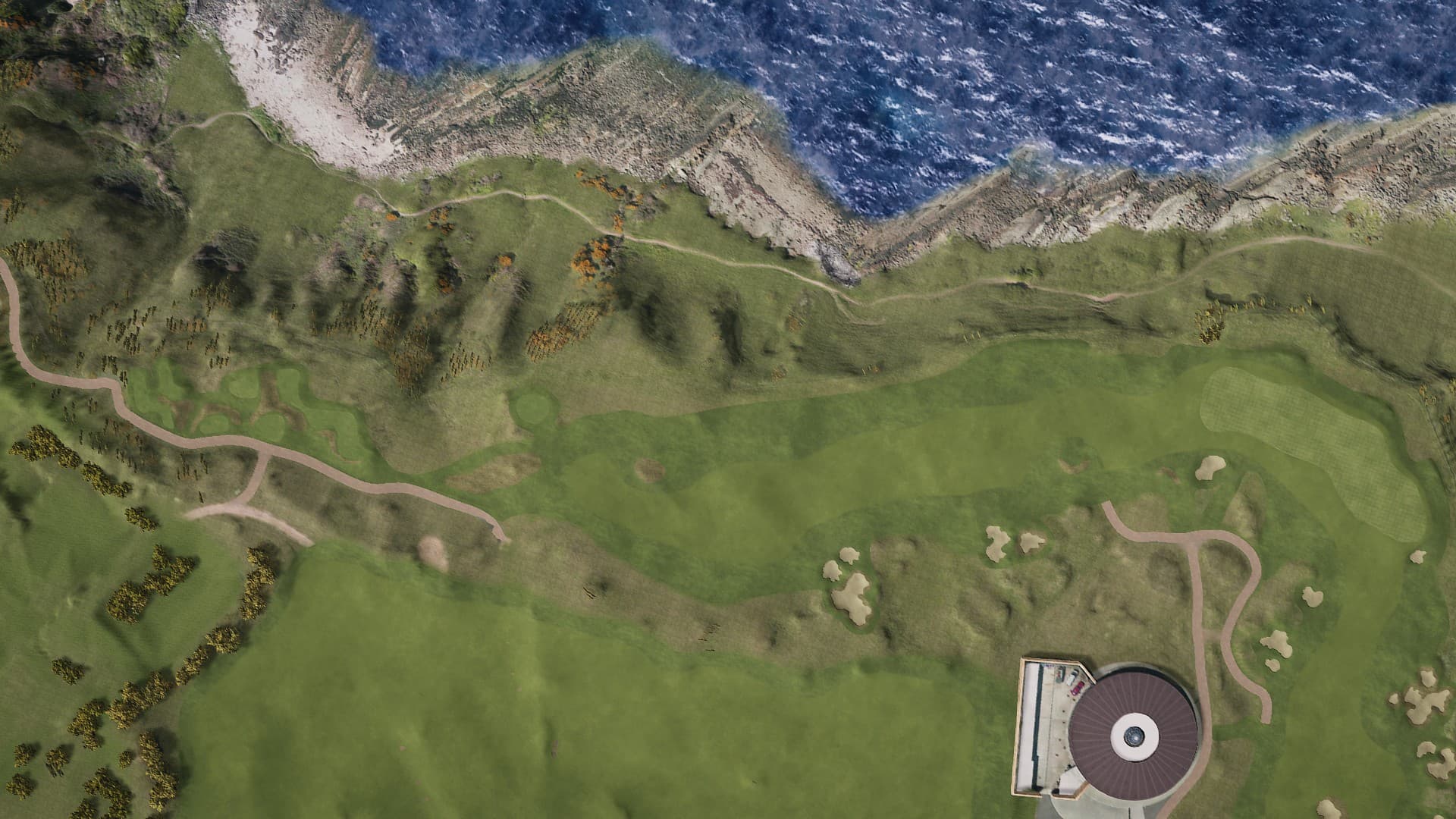 Hole 9 at St Andrews Links Castle Course