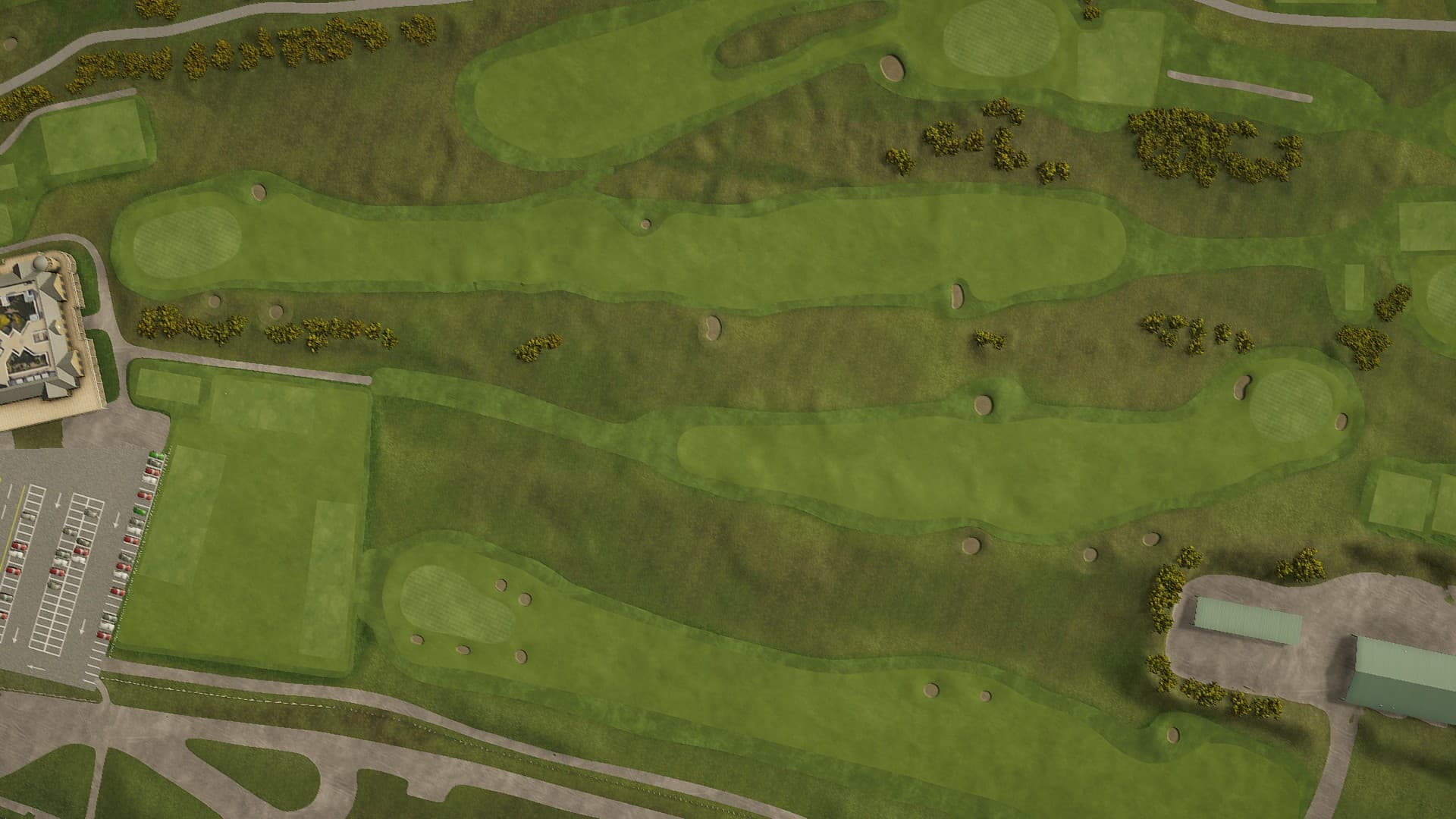 Hole 1 at St Andrews Links Jubilee Course