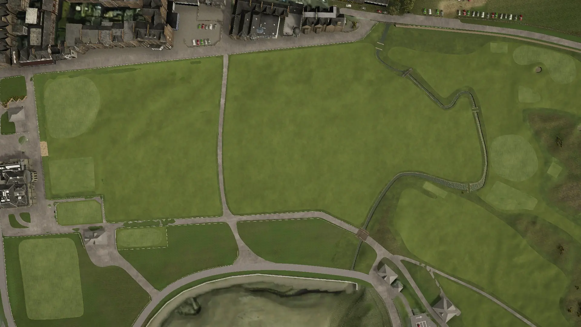 Hole 1 at St Andrews Links Old Course