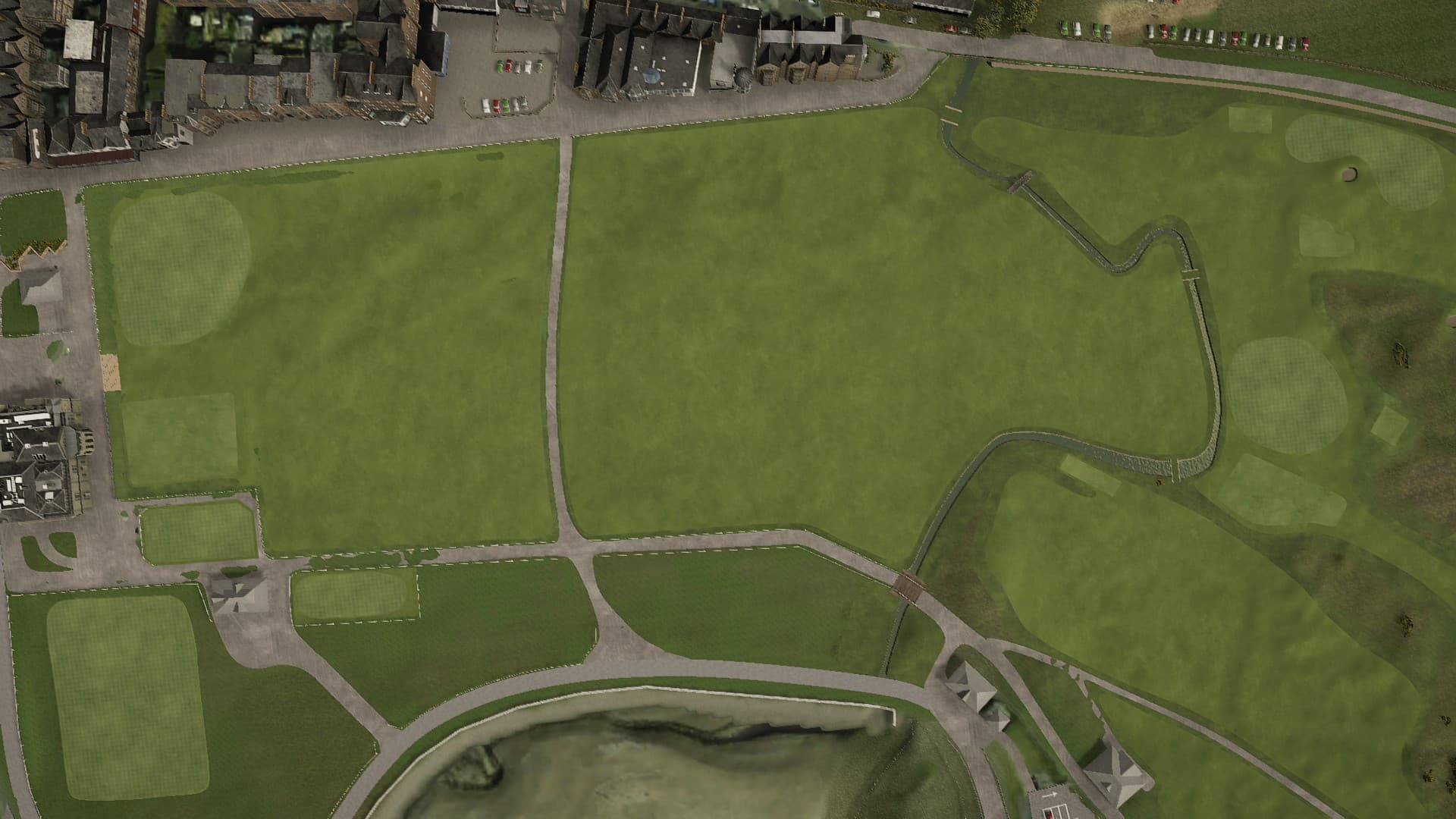 Hole 1 at St Andrews Links Old Course