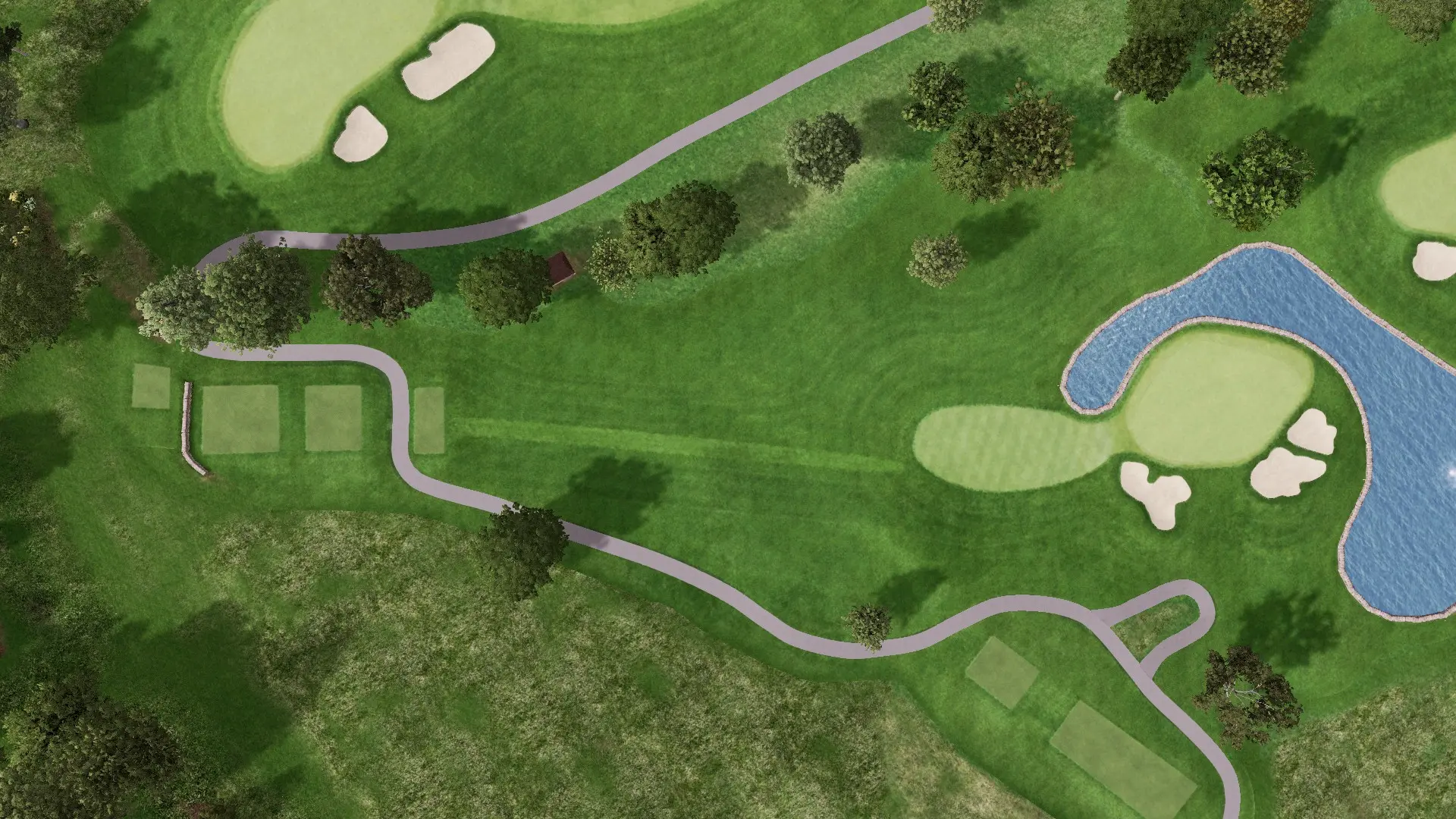 Hole 7 at St Clair Championship Course