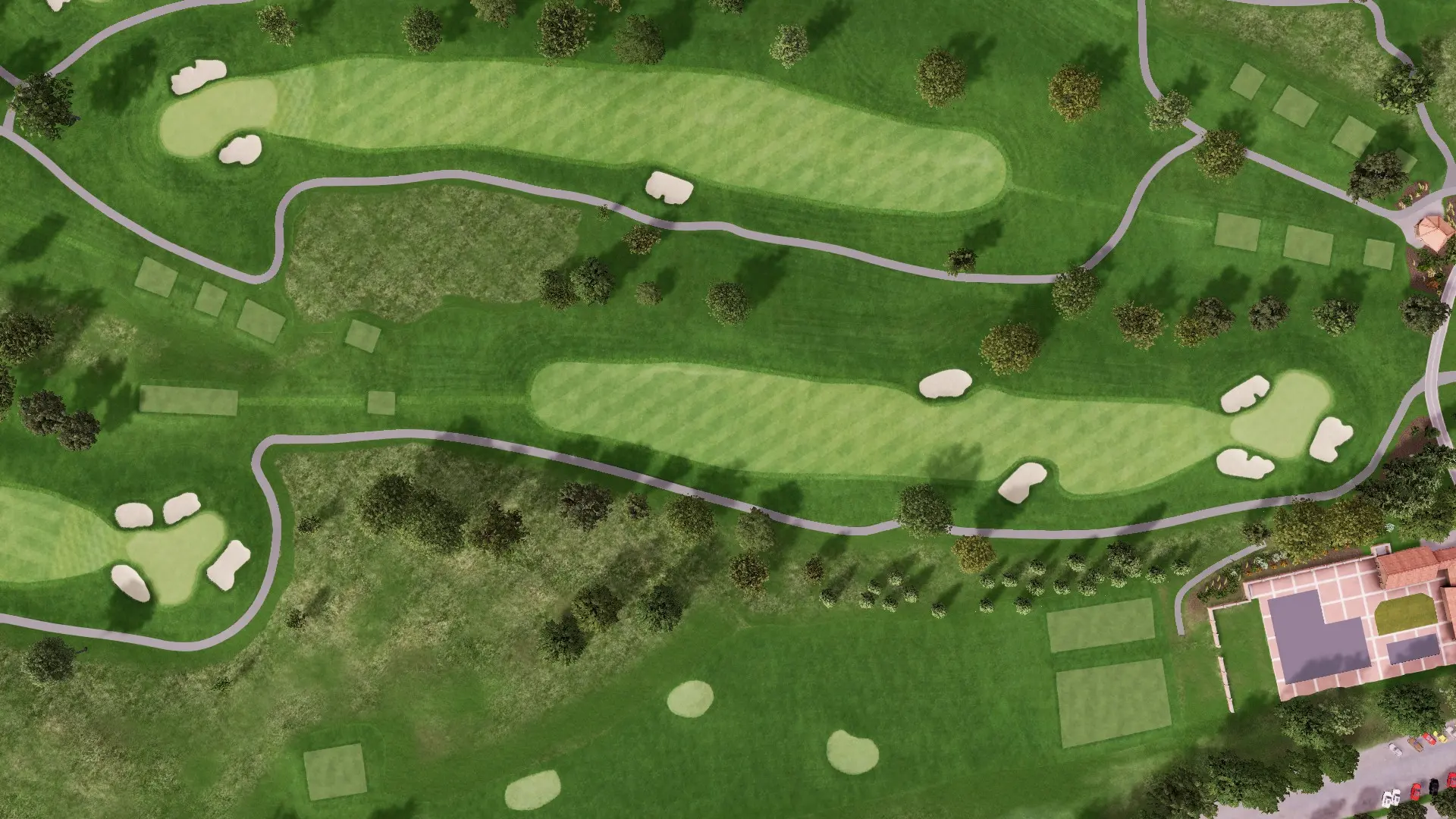 Hole 9 at St Clair Championship Course