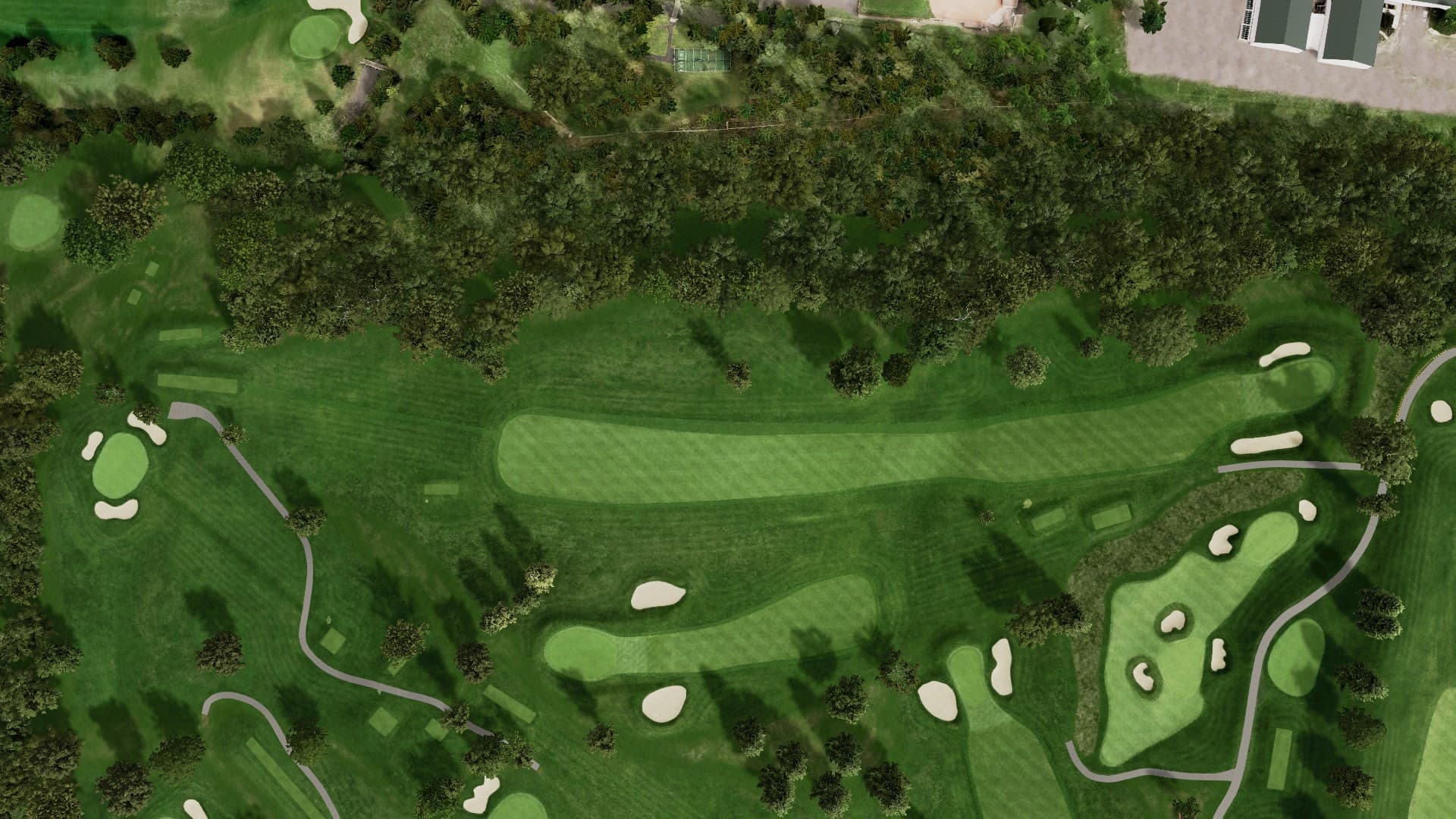 Hole 5 at St Clair Terrace Course