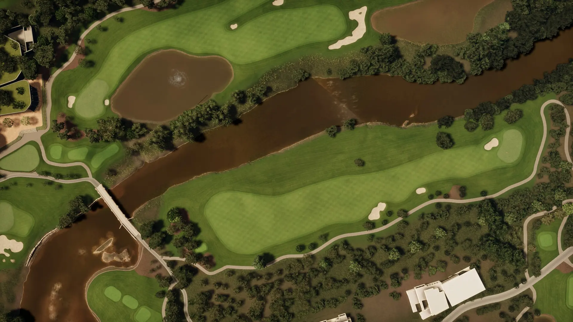Hole 1 at The Club at Steyn City