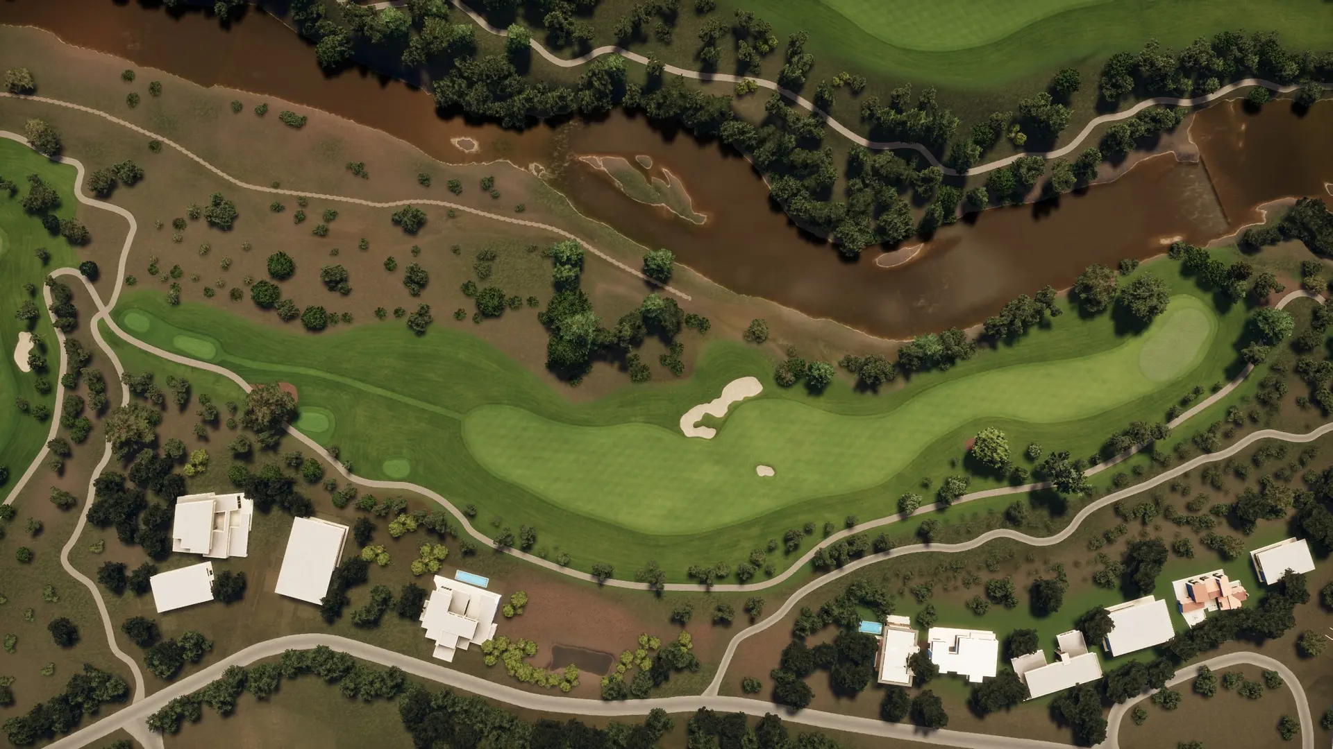 Hole 8 at The Club at Steyn City