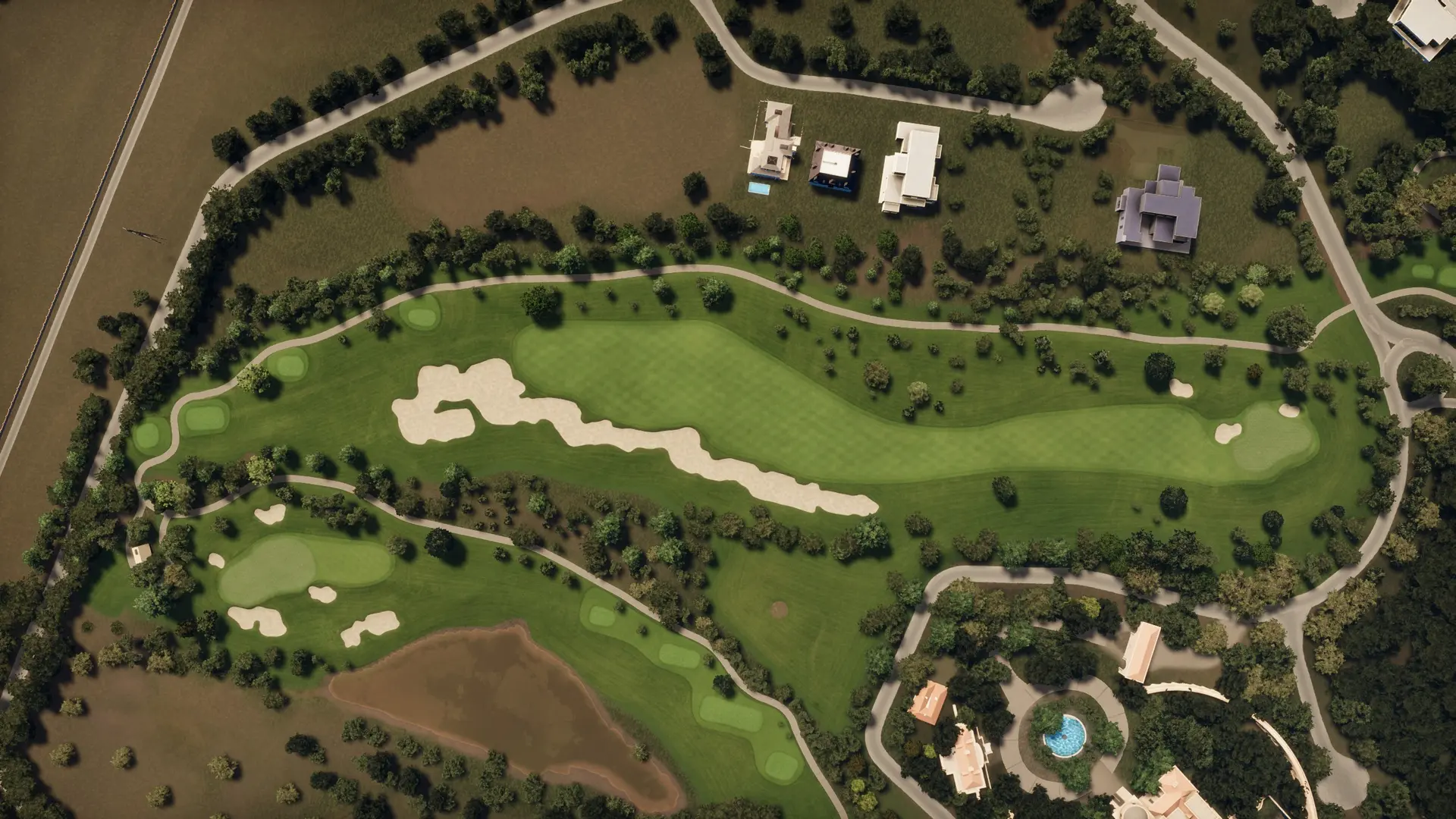 Hole 15 at The Club at Steyn City