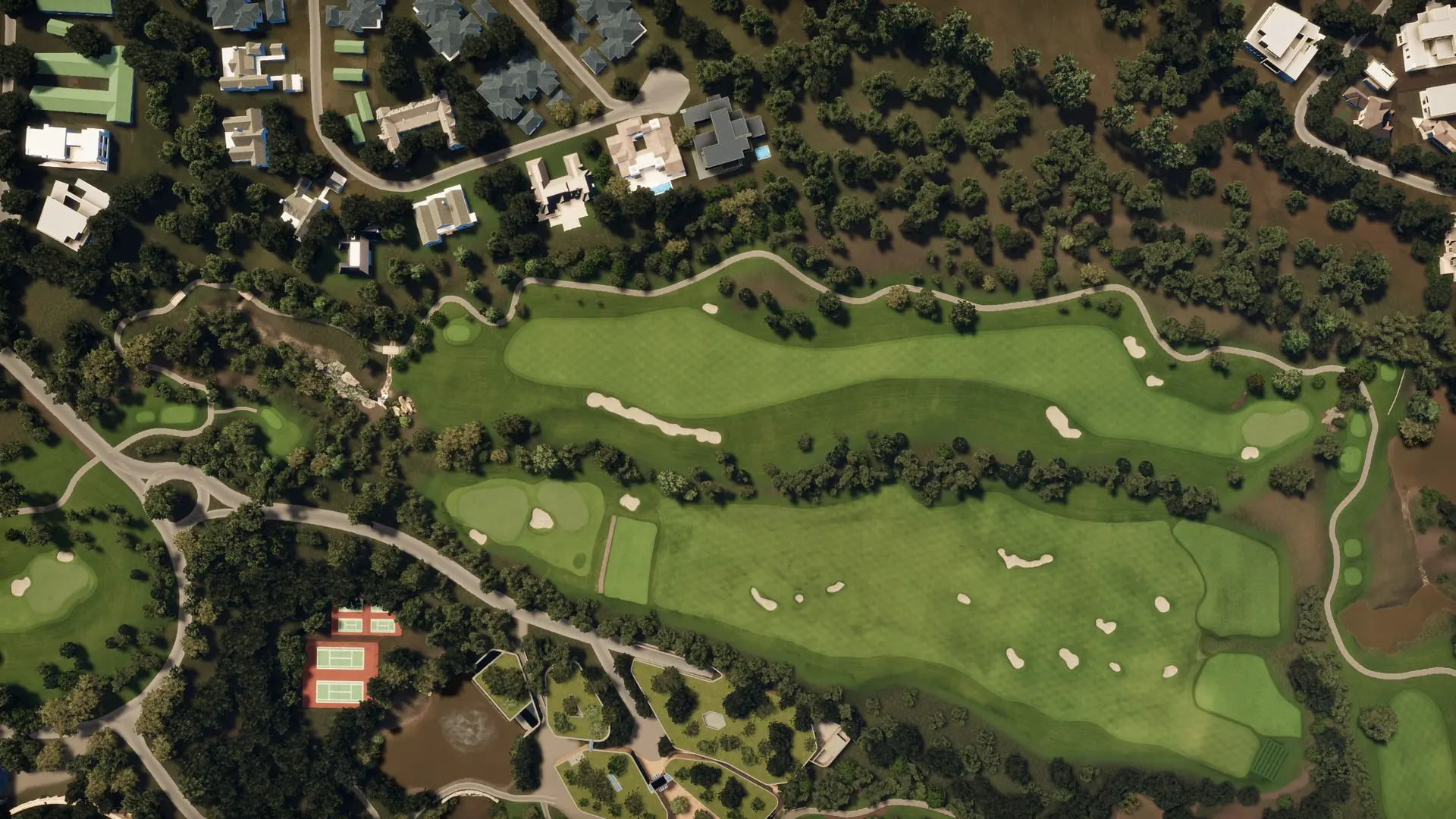 Hole 16 at The Club at Steyn City