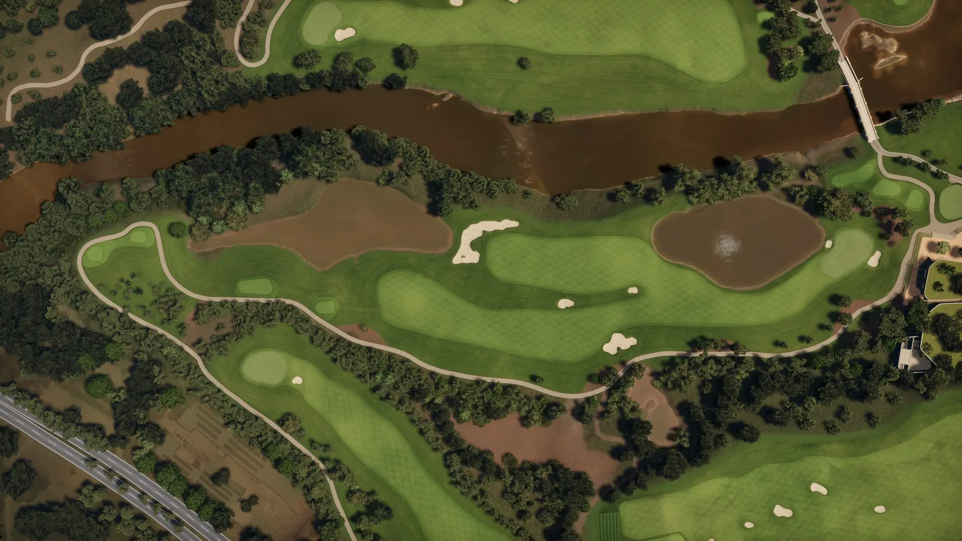 Hole 18 at The Club at Steyn City