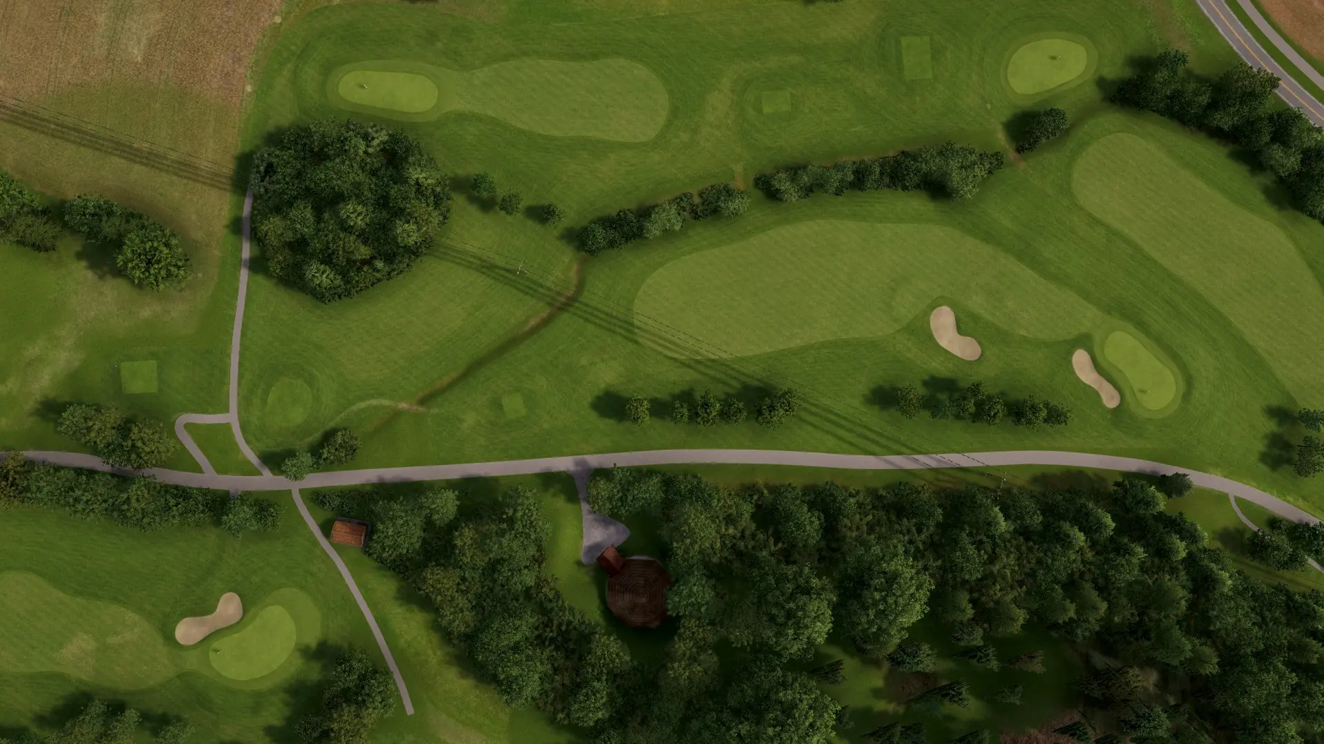 Hole 7 at Stjordal Golfklubb