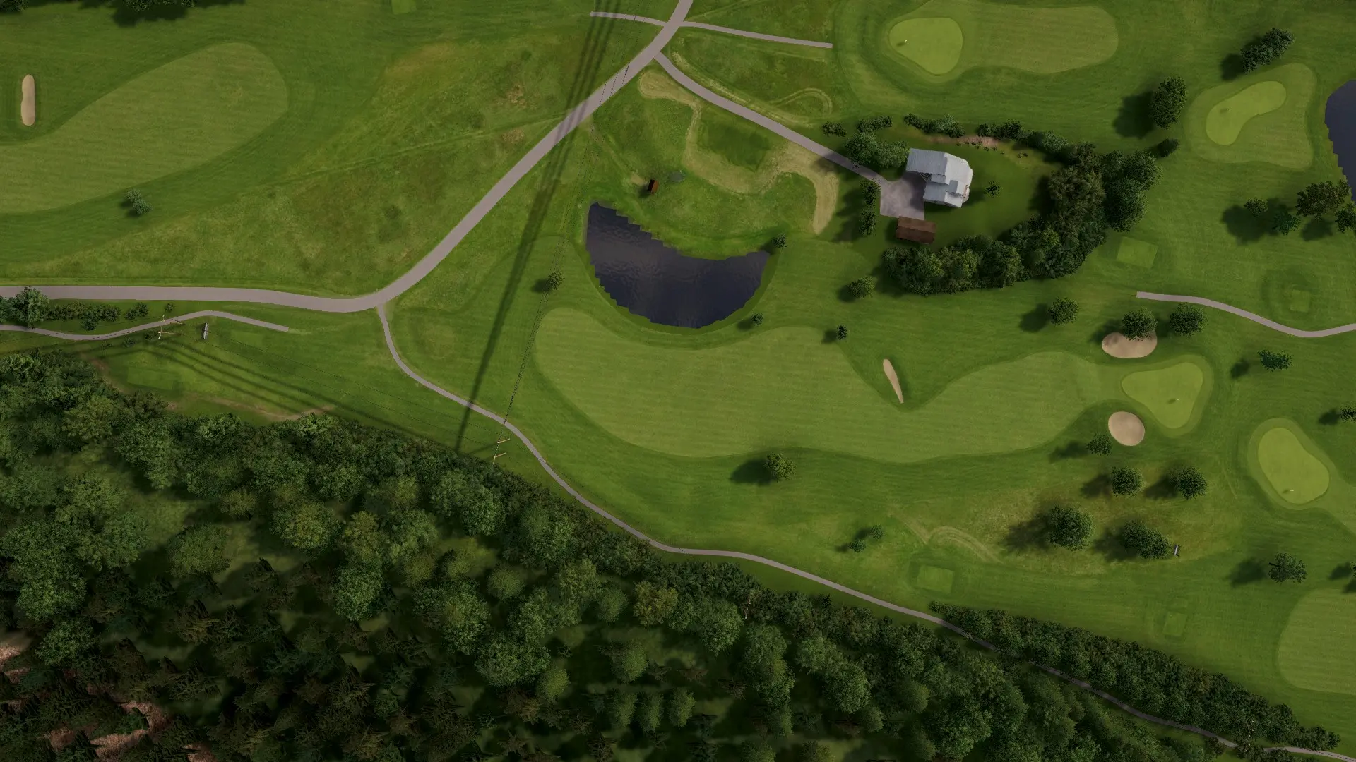 Hole 8 at Stjordal Golfklubb