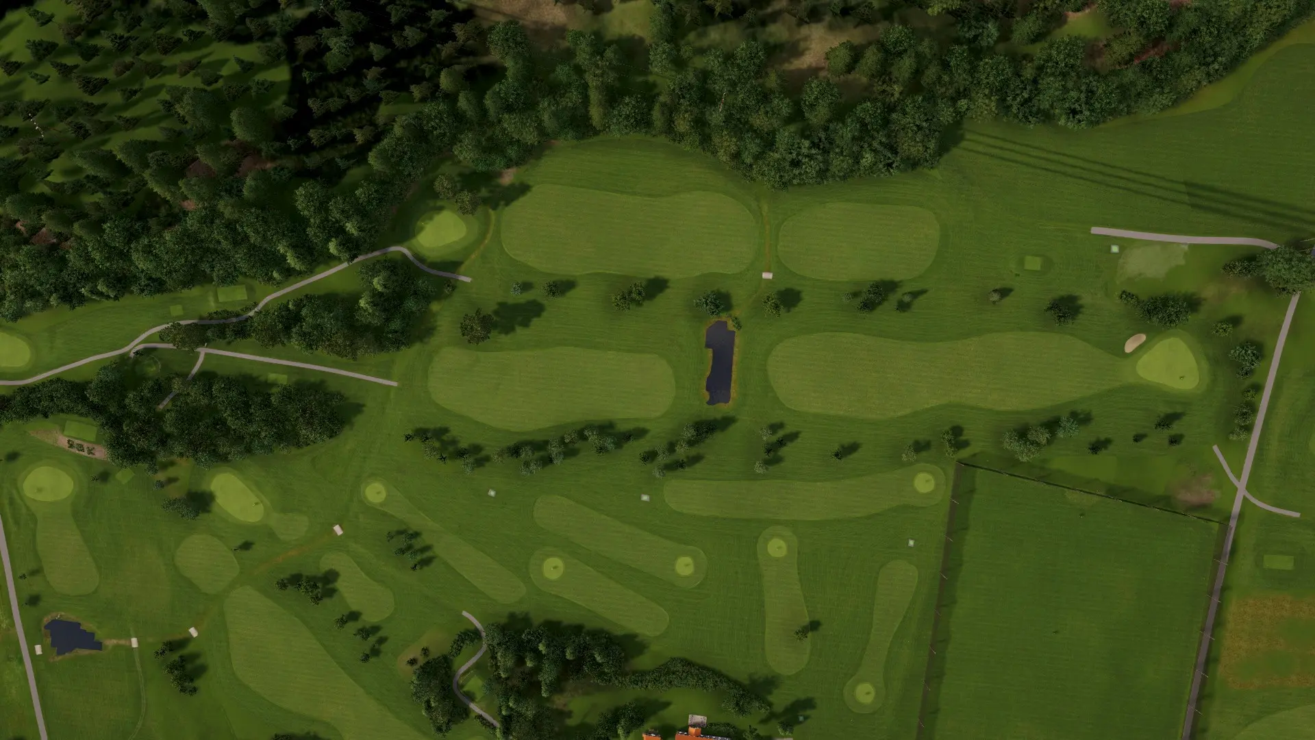 Hole 11 at Stjordal Golfklubb