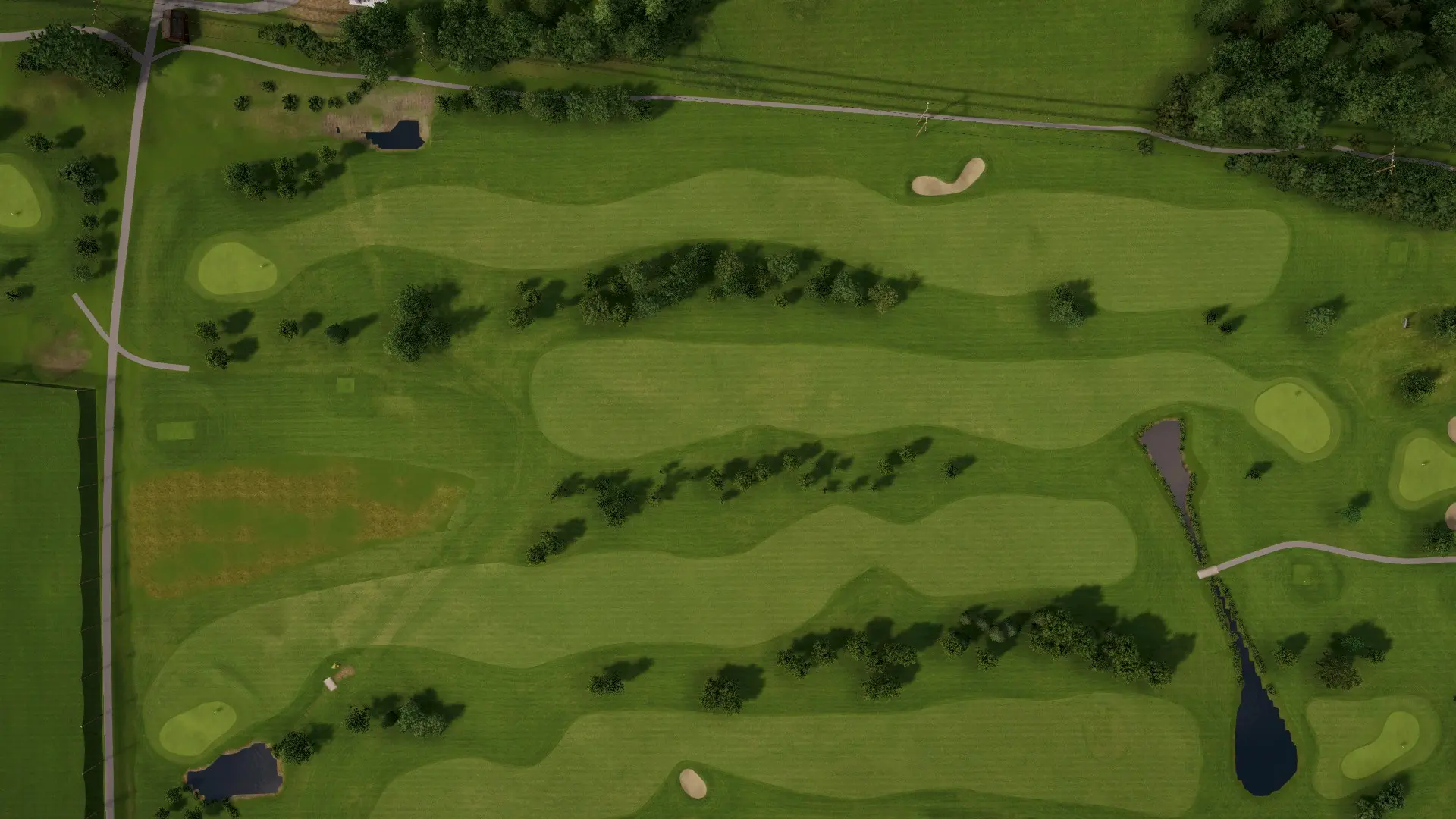 Hole 12 at Stjordal Golfklubb