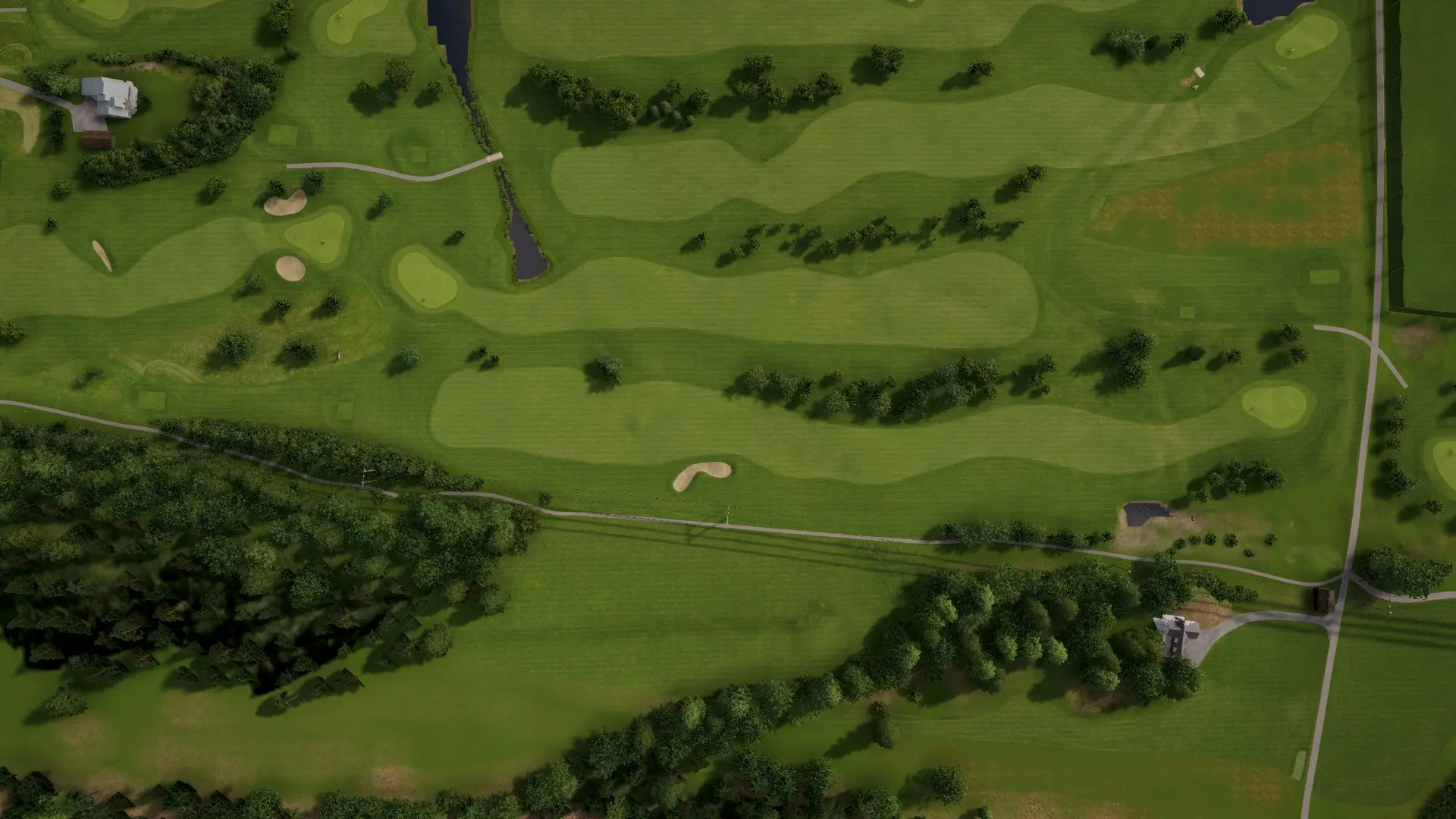 Hole 13 at Stjordal Golfklubb
