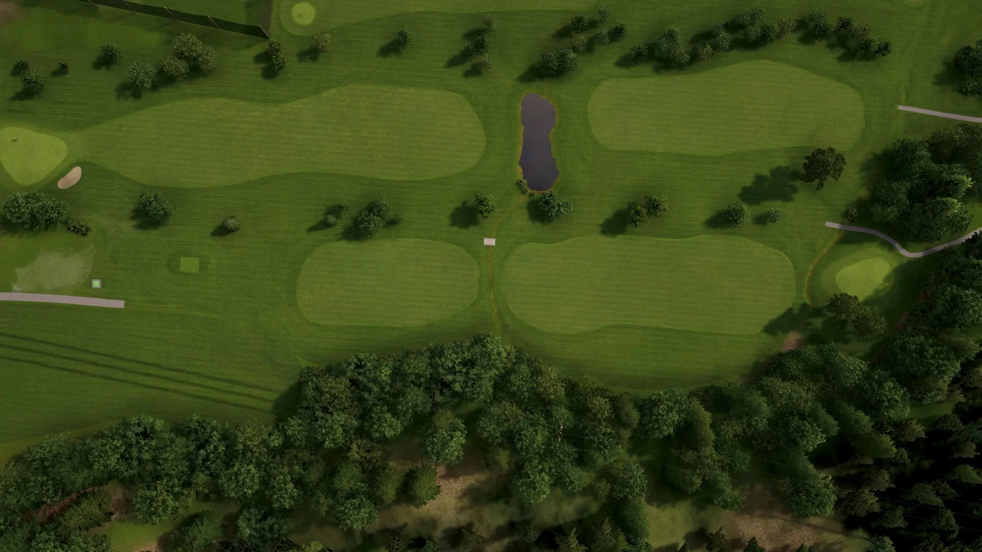 Hole 14 at Stjordal Golfklubb