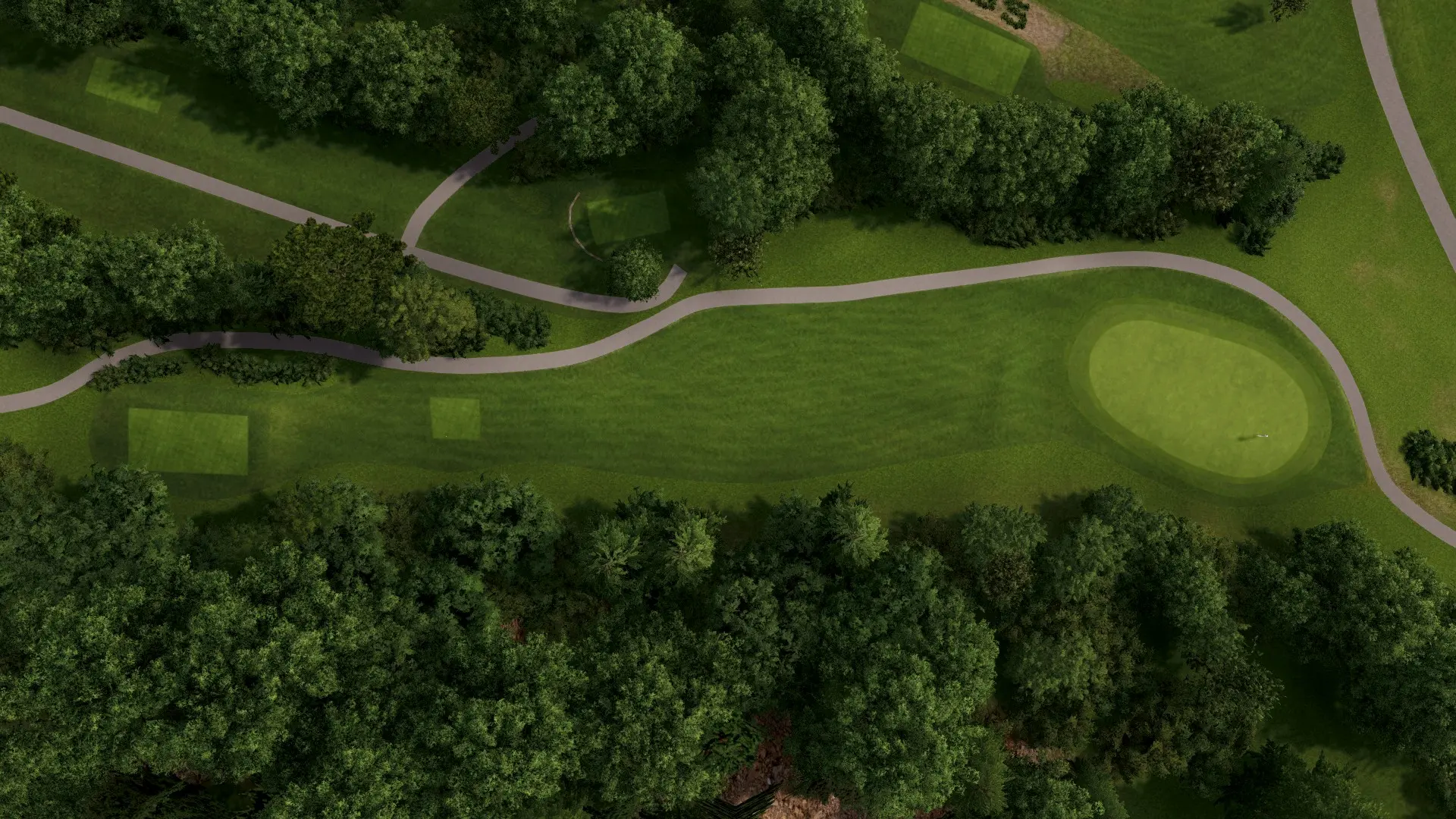 Hole 15 at Stjordal Golfklubb