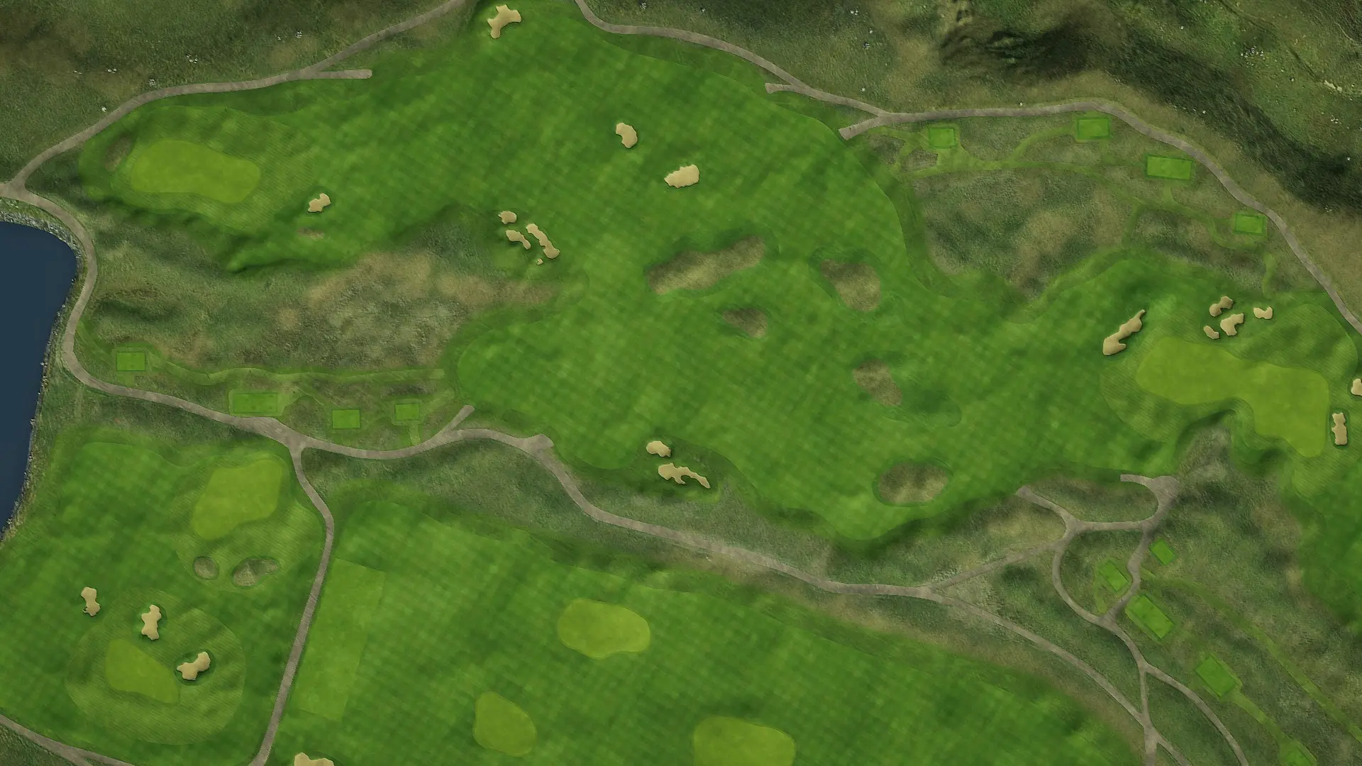 Hole 1 at Sutton Bay