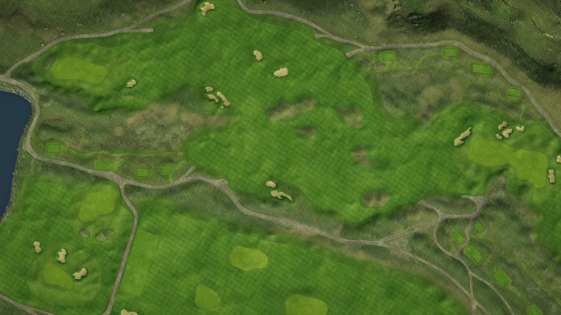 Hole 1 at Sutton Bay