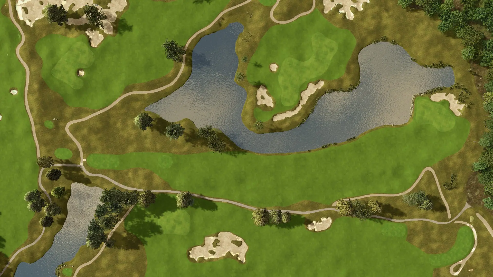 Hole 6 at Sweetens Cove GC