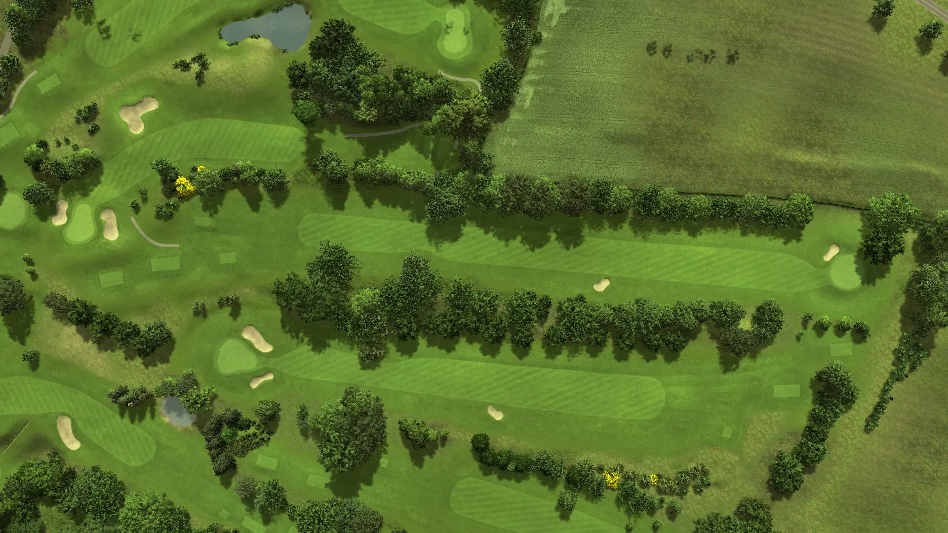 Hole 5 at Golfclub Syke - Course A & B