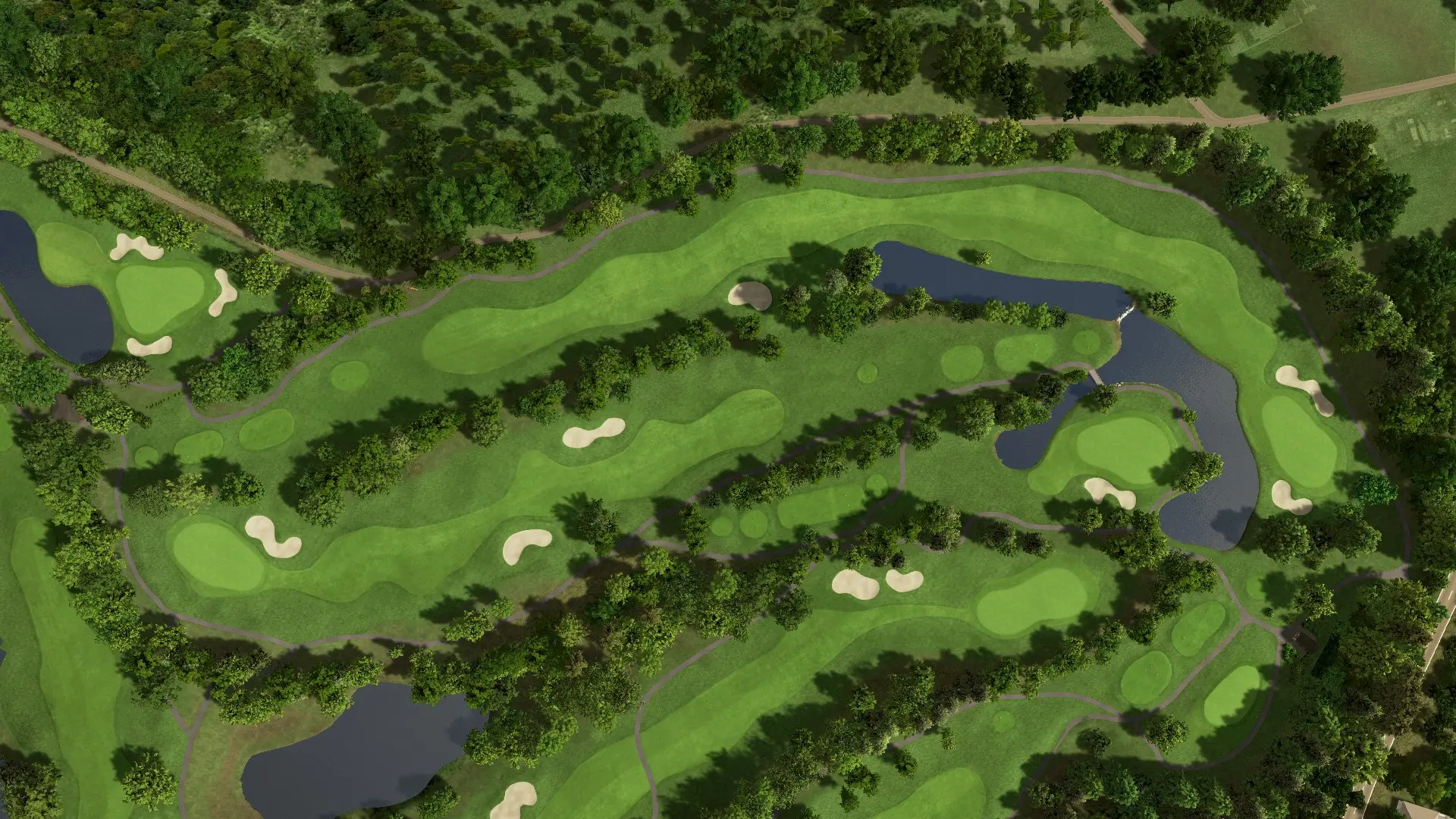 Hole 9 at Taiheiyo Club Minori Course