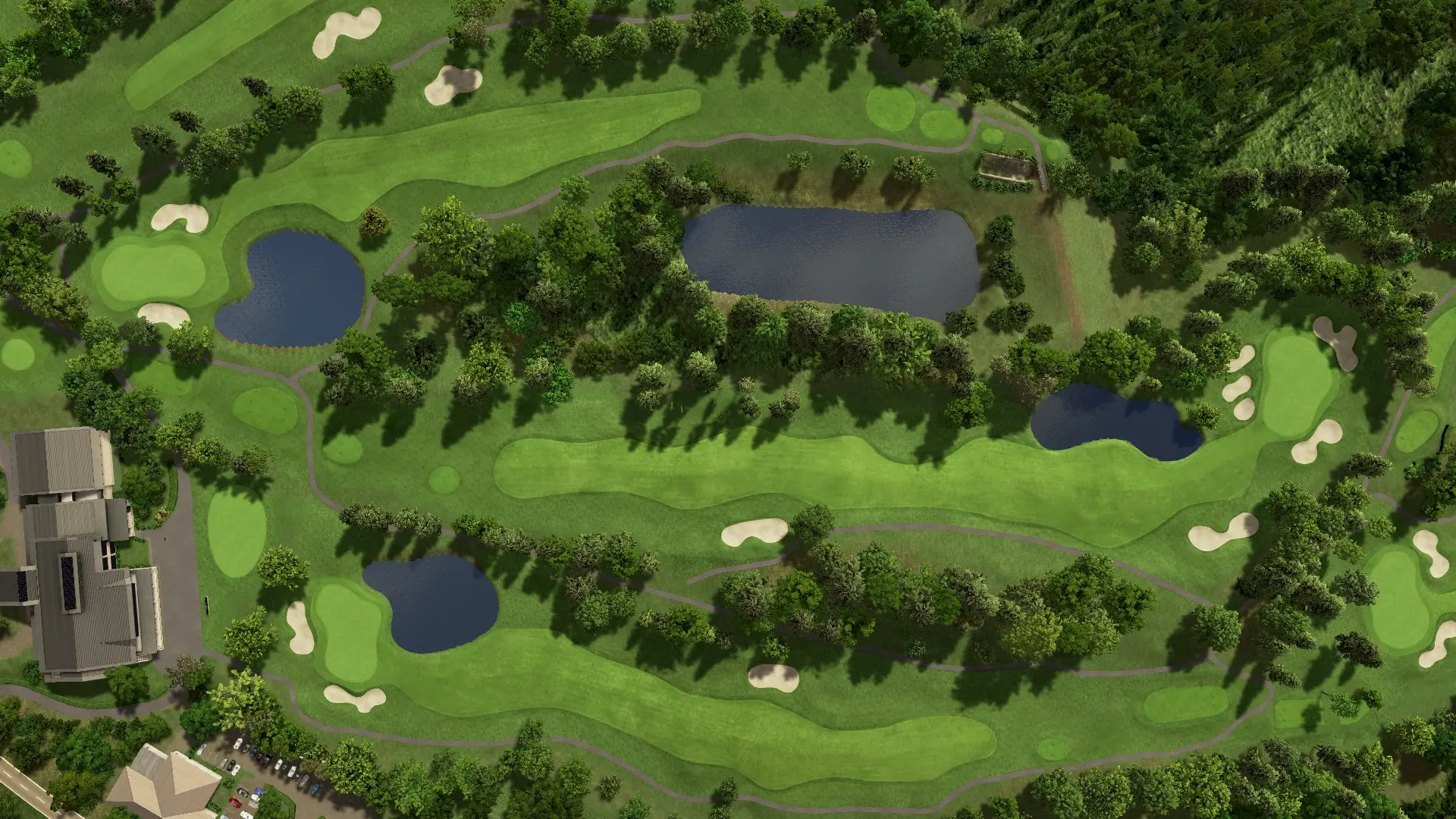 Hole 12 at Taiheiyo Club Minori Course