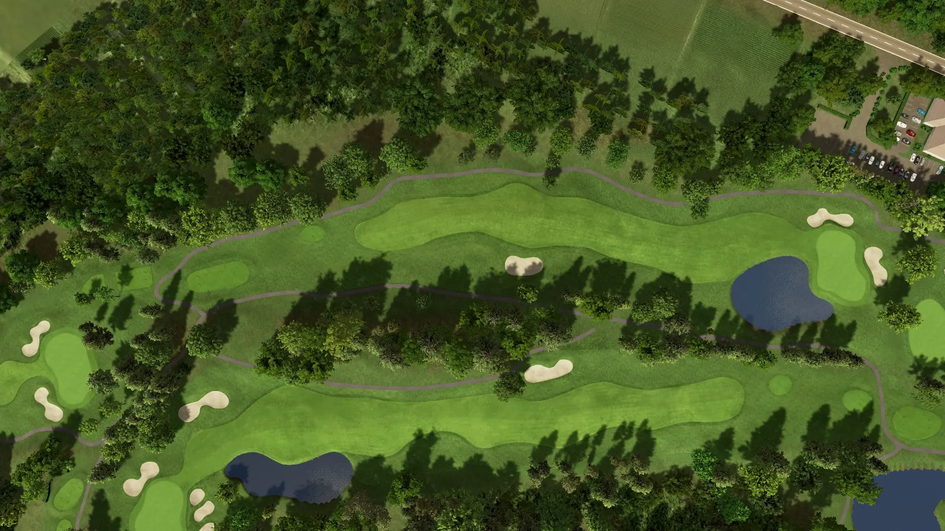 Hole 18 at Taiheiyo Club Minori Course