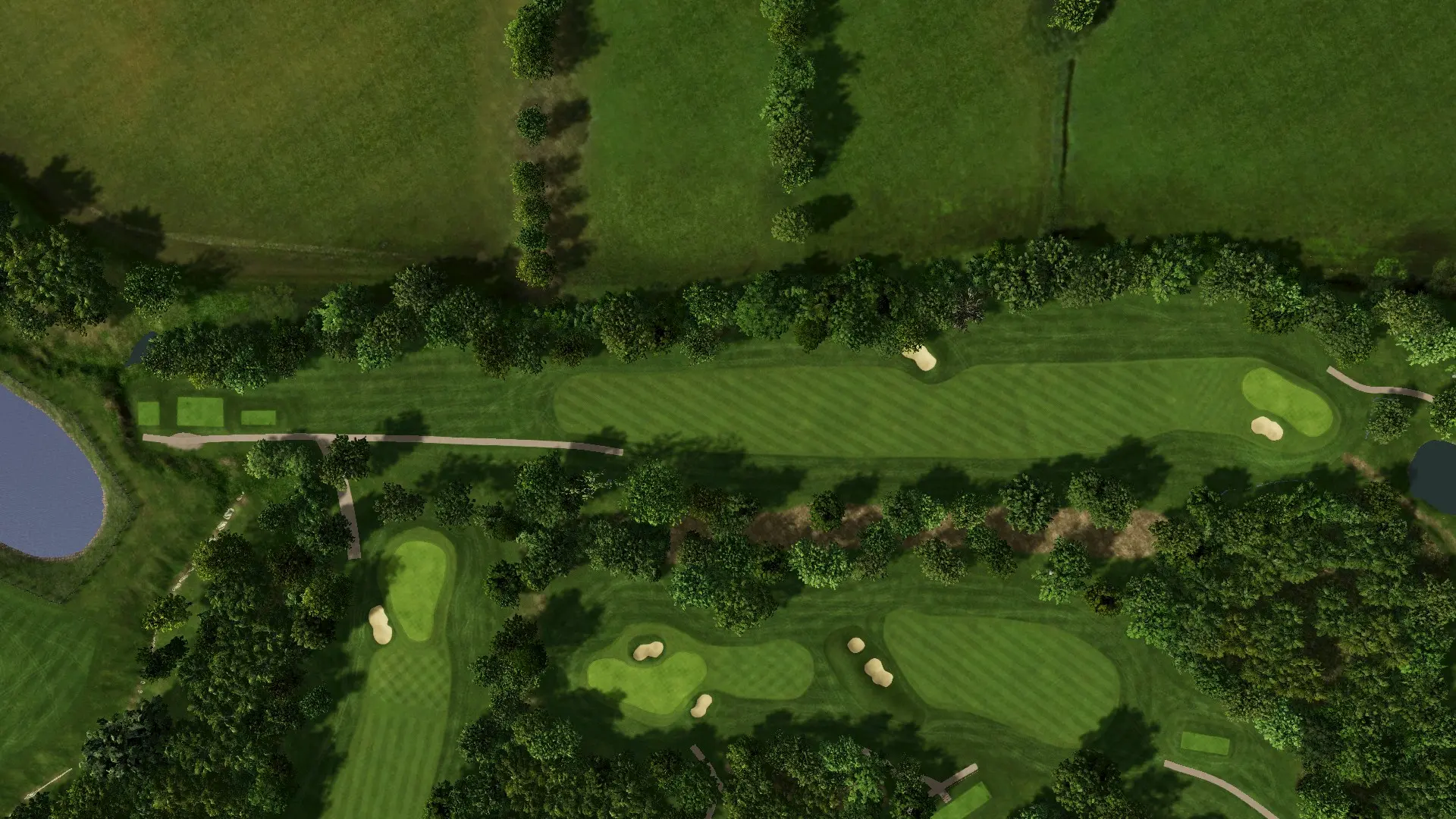 Hole 2 at The Drift Golf Club