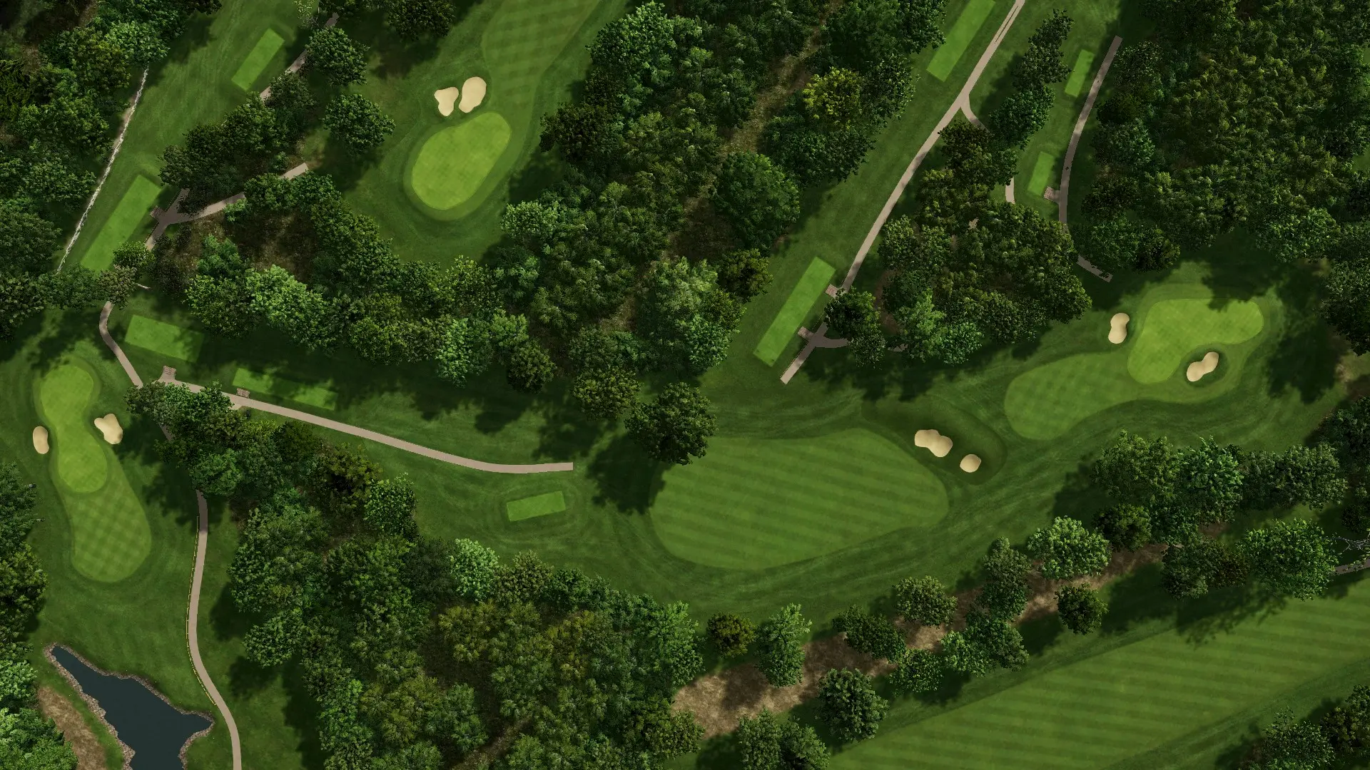Hole 4 at The Drift Golf Club