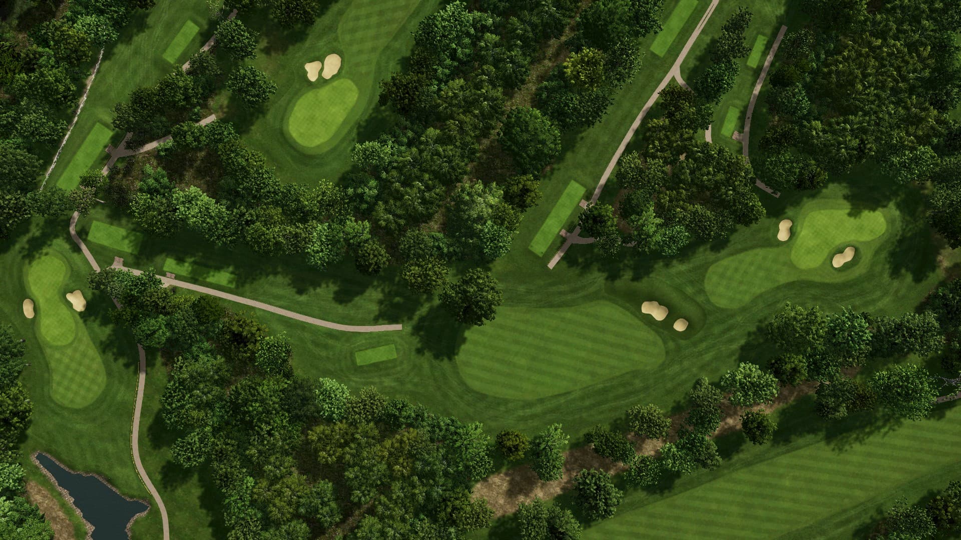 Hole 4 at The Drift Golf Club