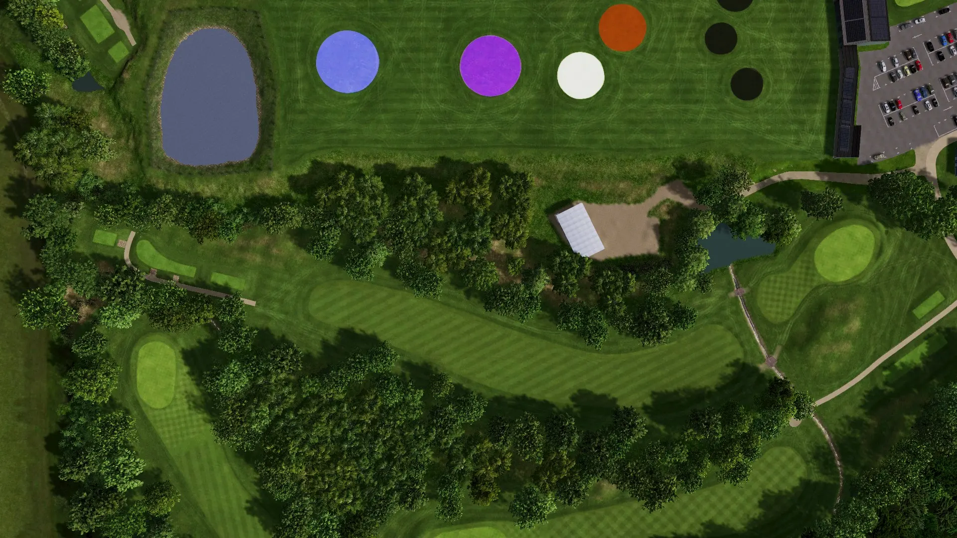 Hole 14 at The Drift Golf Club
