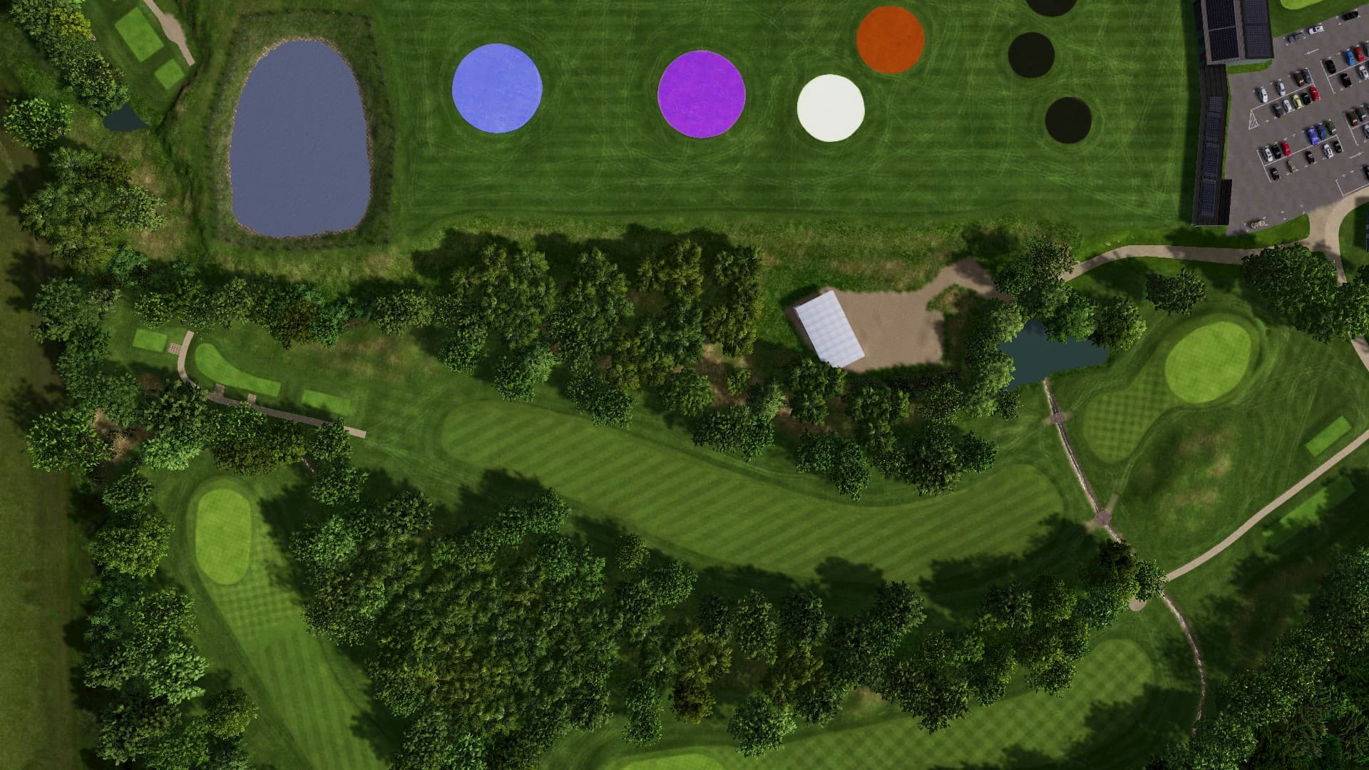 Hole 14 at The Drift Golf Club